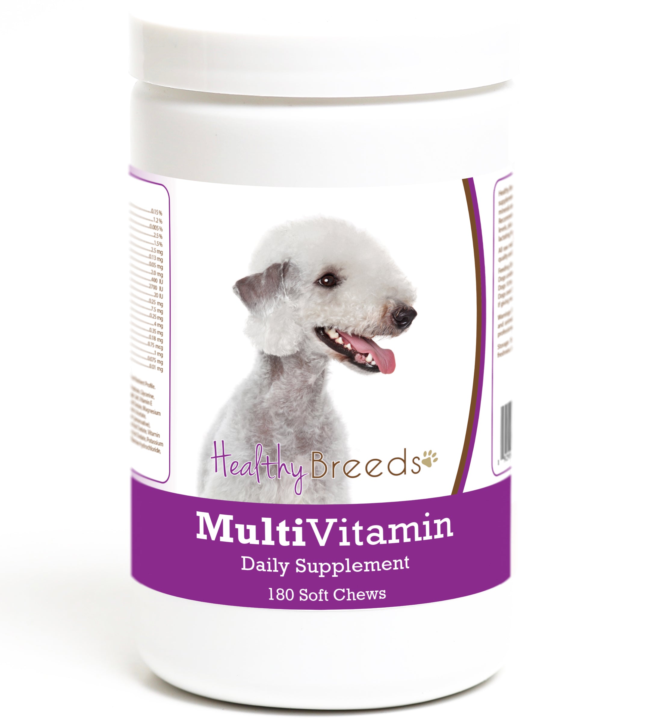 Bedlington Terrier Multivitamin Soft Chew for Dogs 180 Count