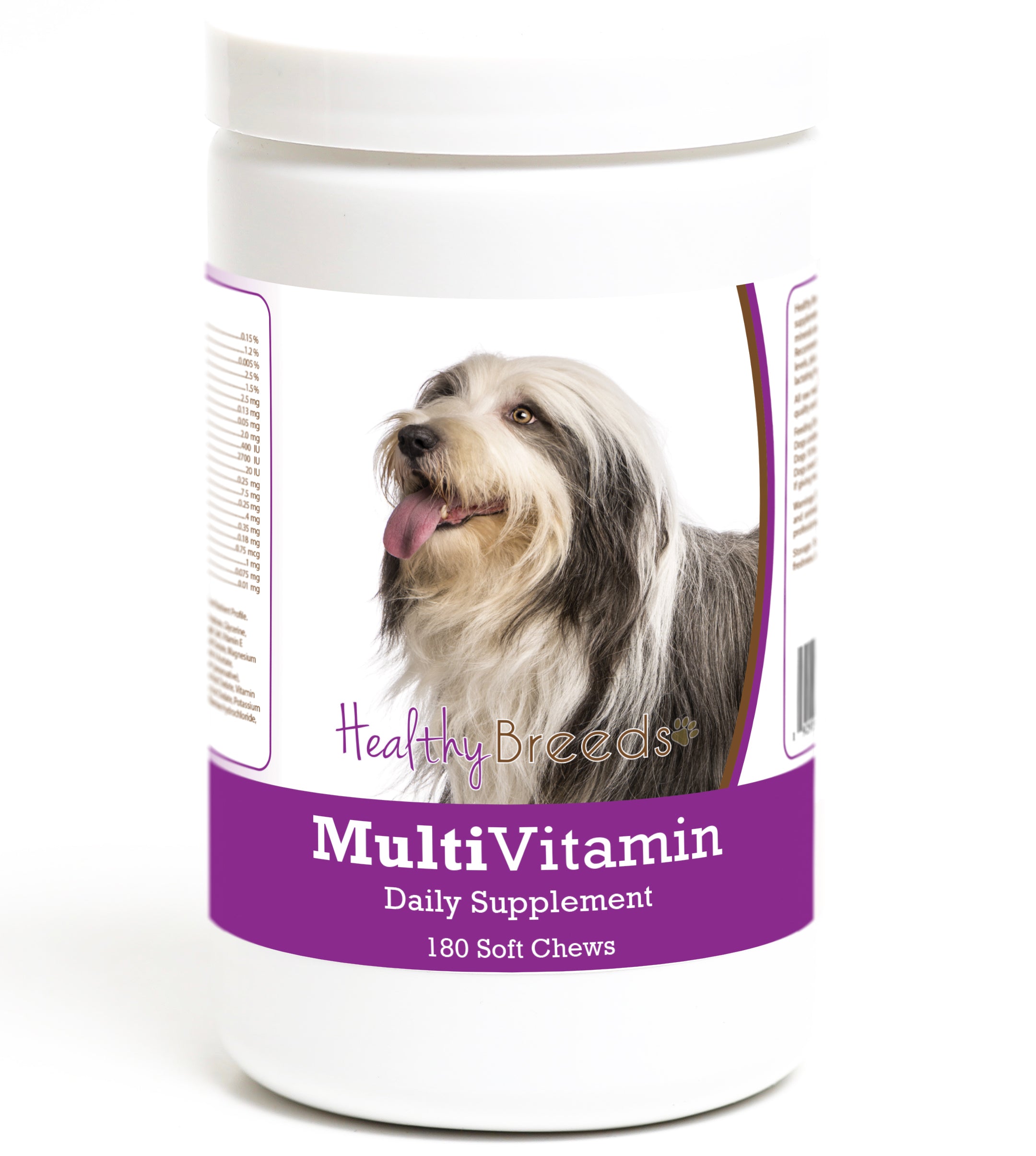 Bearded Collie Multivitamin Soft Chew for Dogs 180 Count