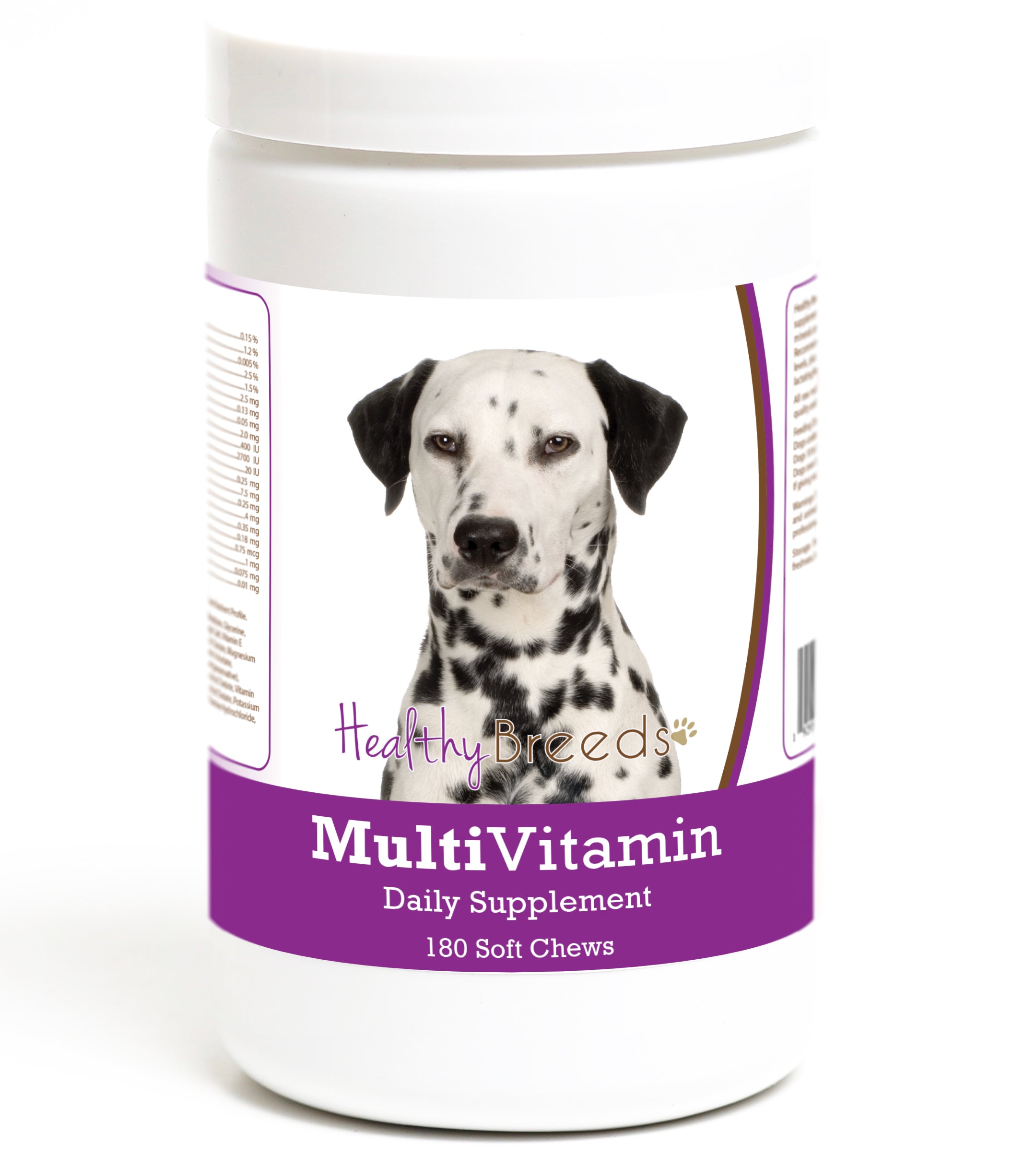 Dalmatian Multivitamin Soft Chew for Dogs 180 Count