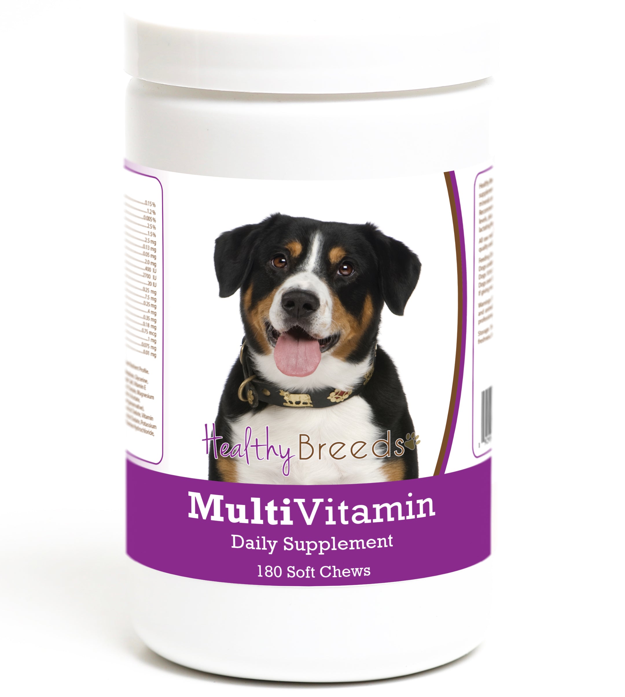 Entlebucher Mountain Dog Multivitamin Soft Chew for Dogs 180 Count