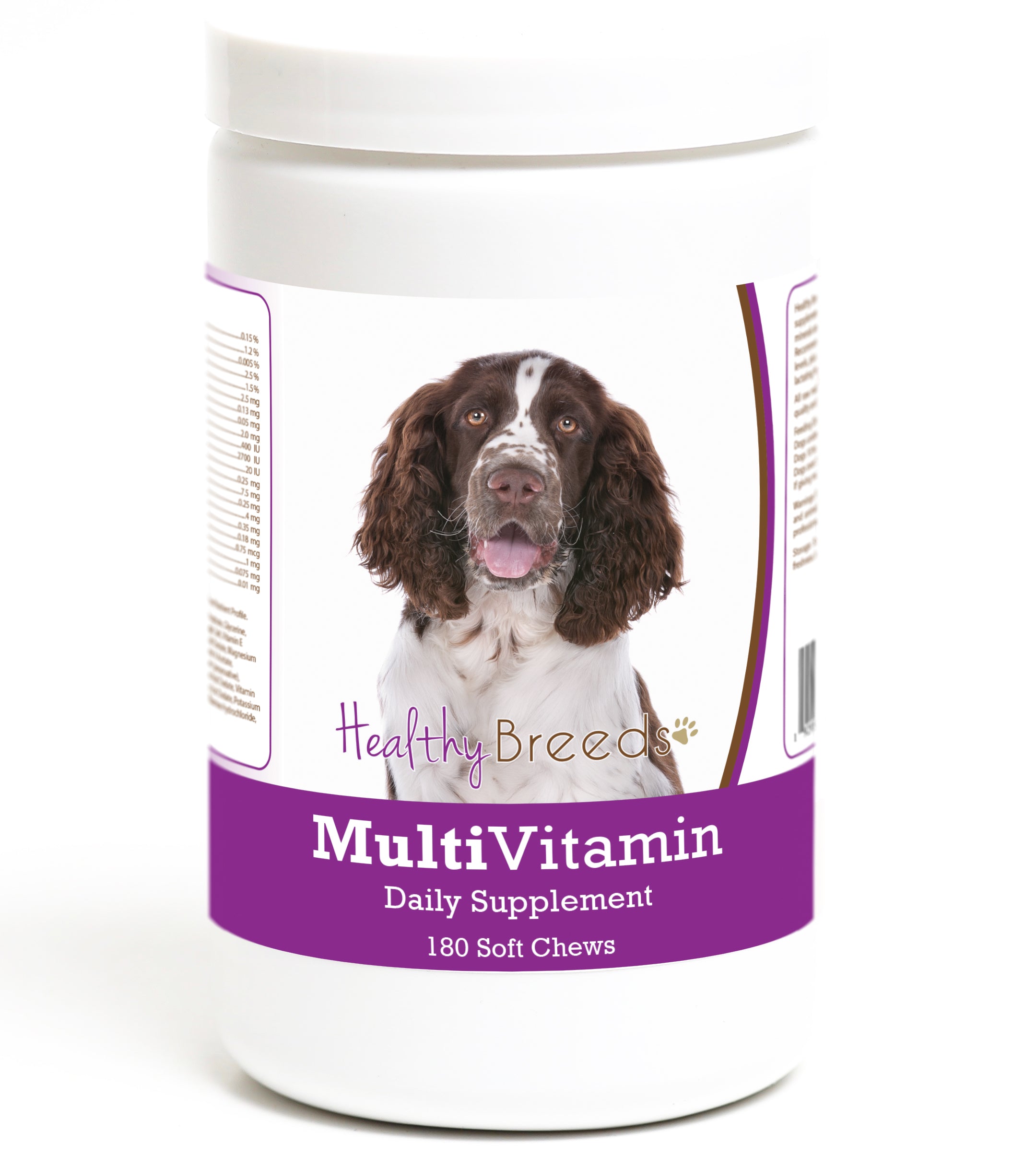 English Springer Spaniel Multivitamin Soft Chew for Dogs 180 Count