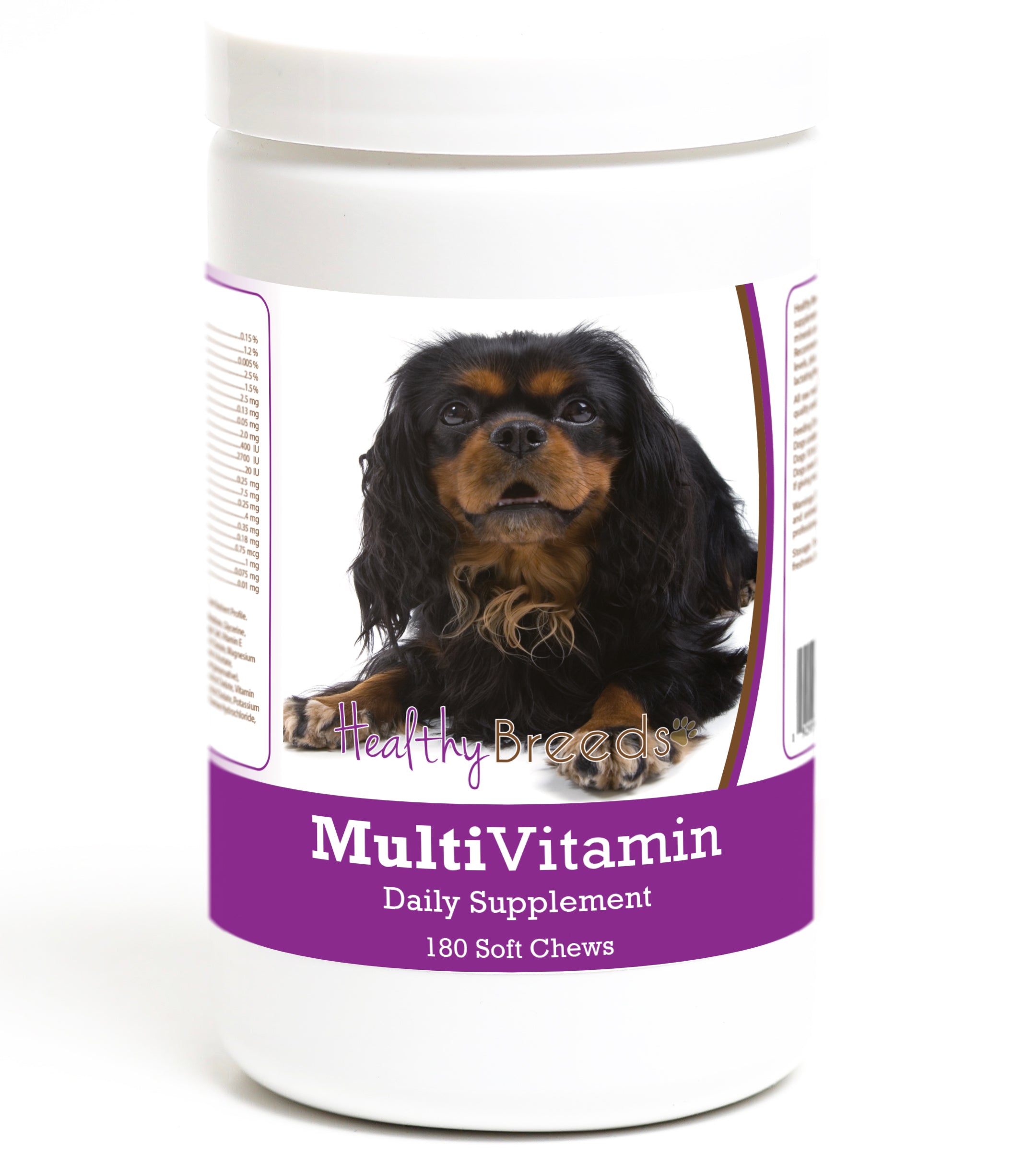English Toy Spaniel Multivitamin Soft Chew for Dogs 180 Count