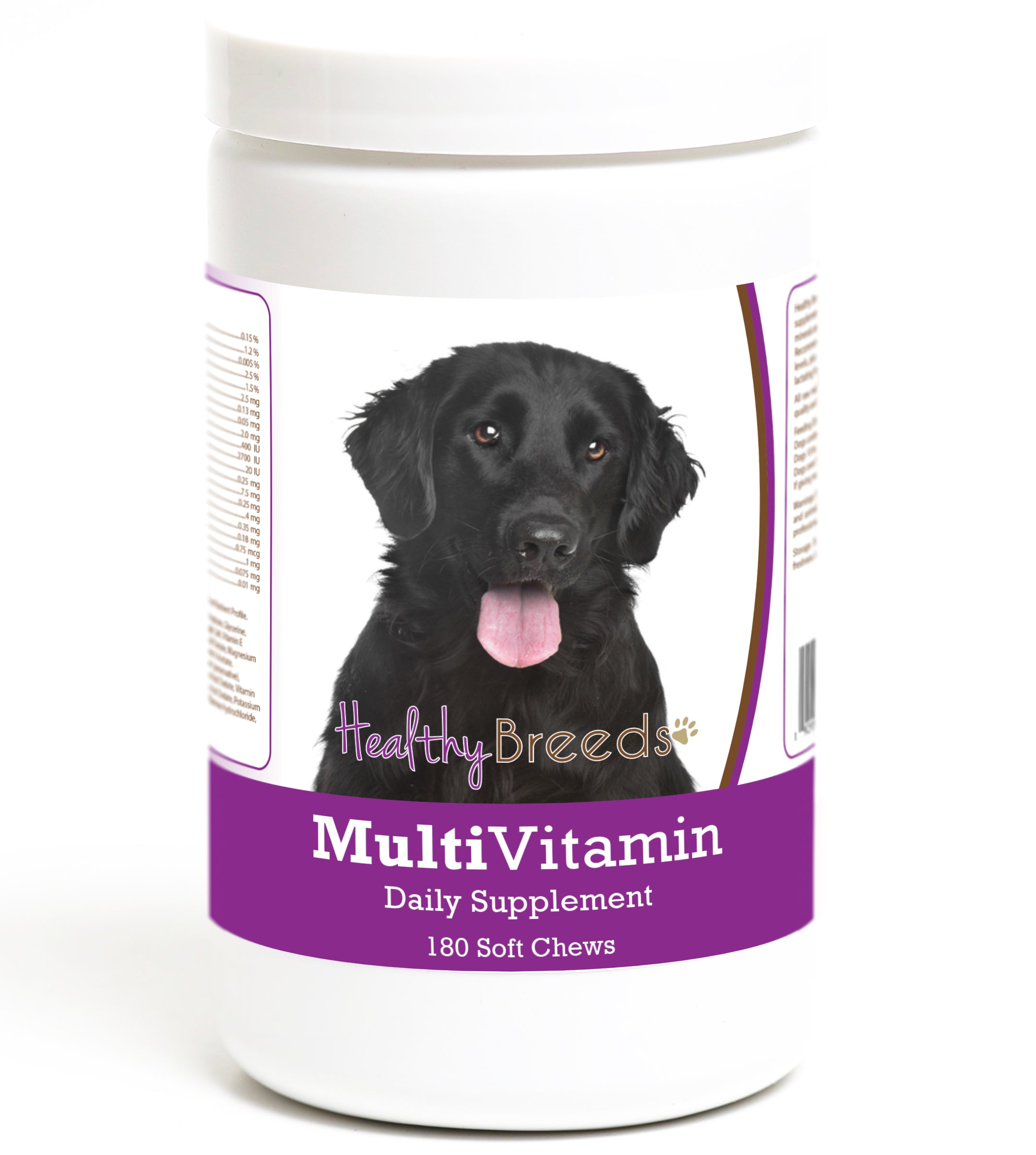 Flat Coated Retriever Multivitamin Soft Chew for Dogs 180 Count