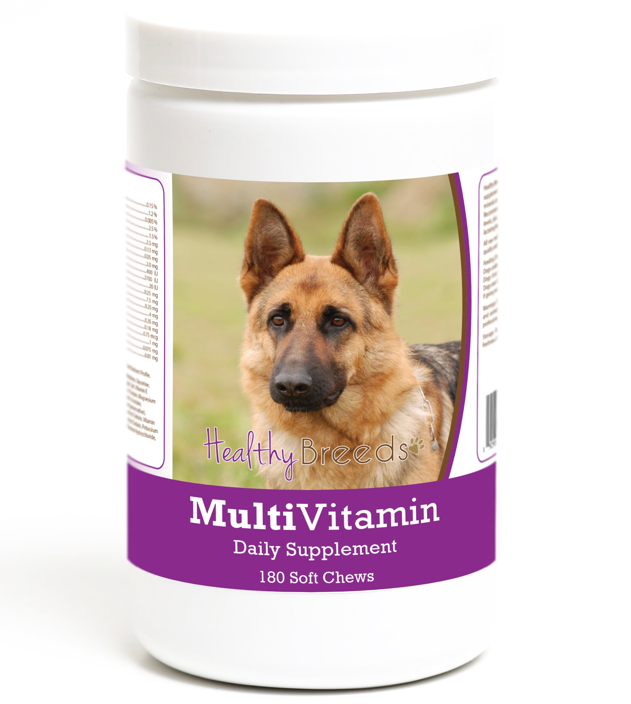 German Shepherd Multivitamin Soft Chew for Dogs 180 Count