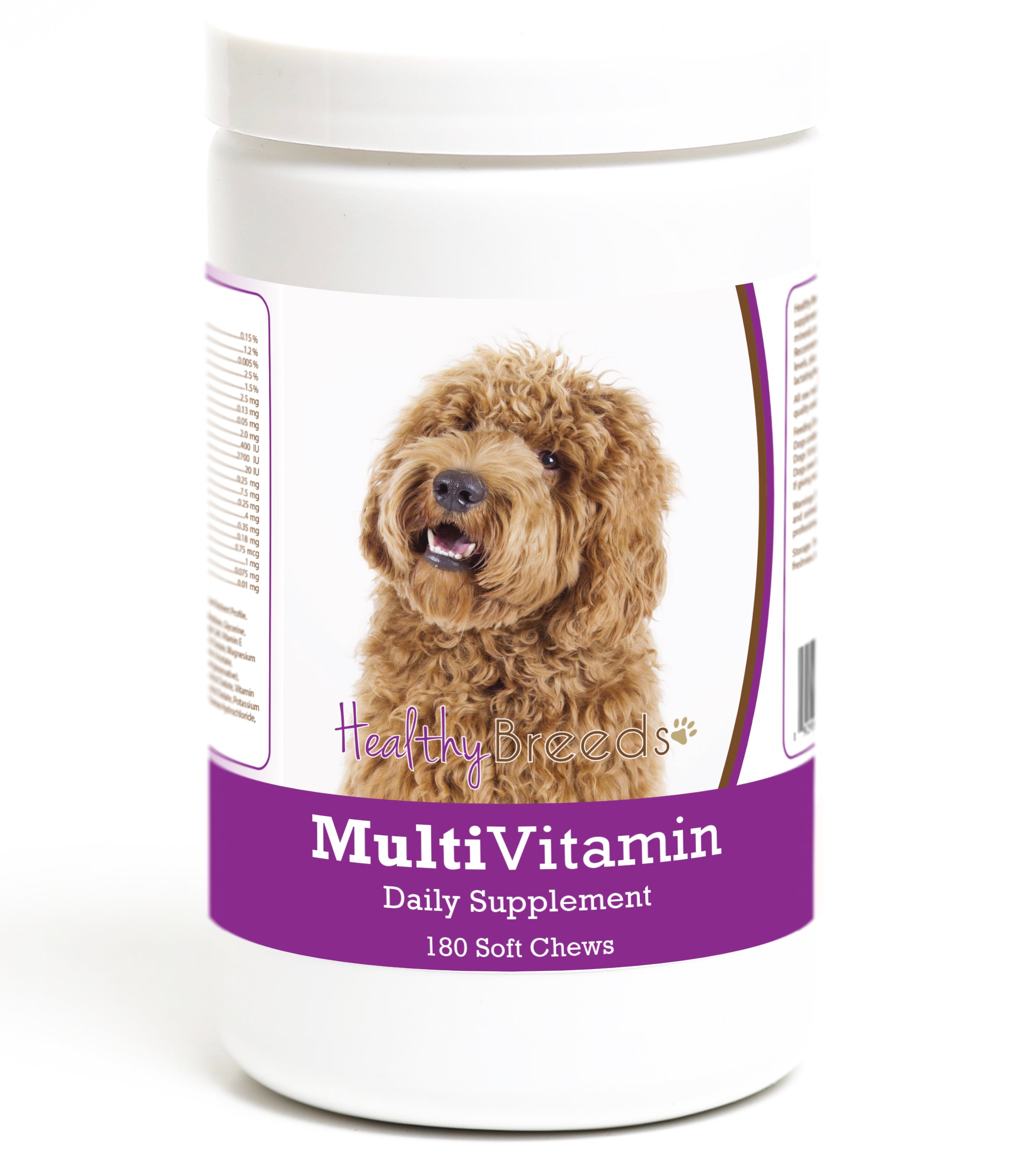 Labradoodle Multivitamin Soft Chew for Dogs 180 Count