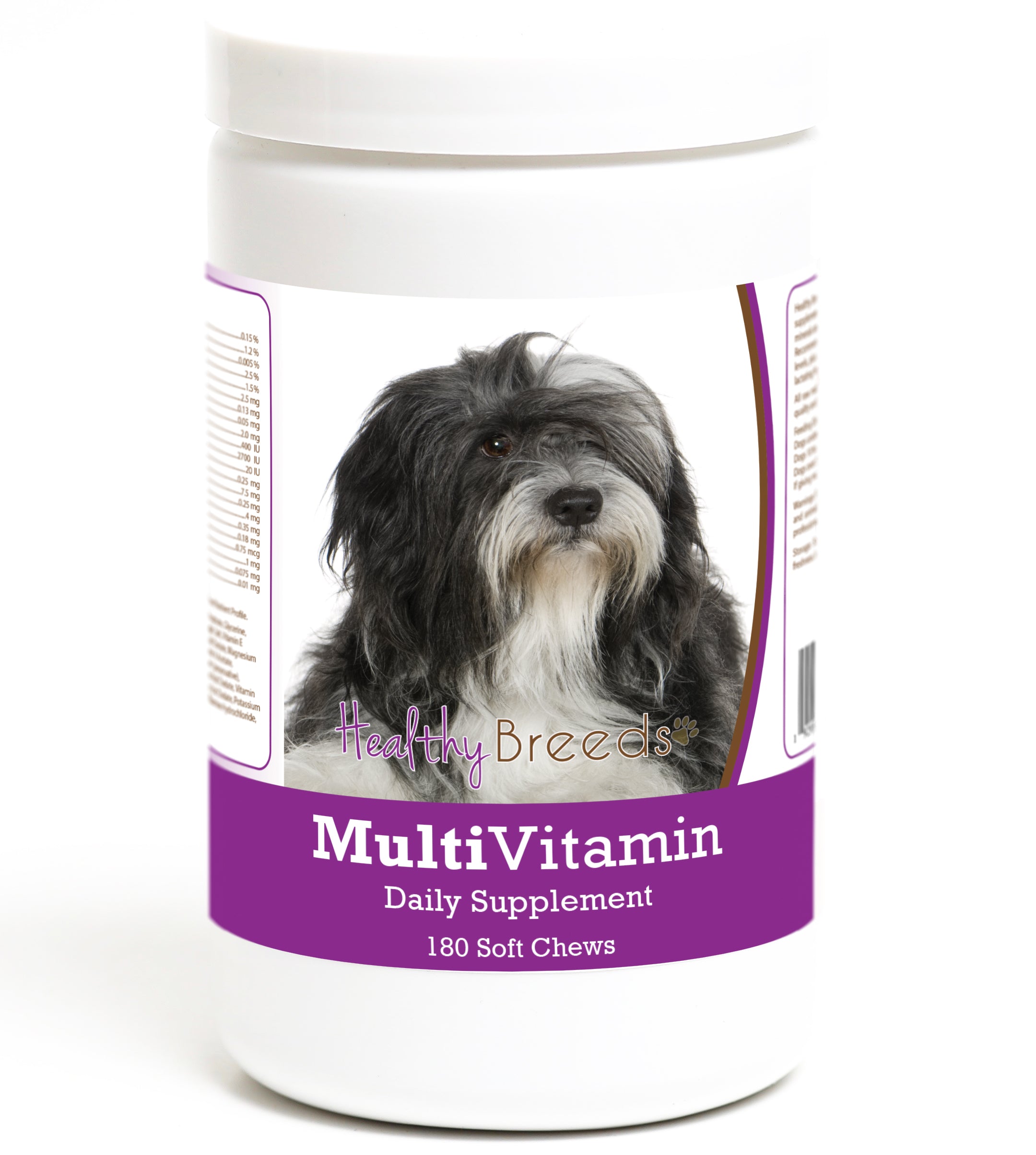 Lhasa Apso Multivitamin Soft Chew for Dogs 180 Count