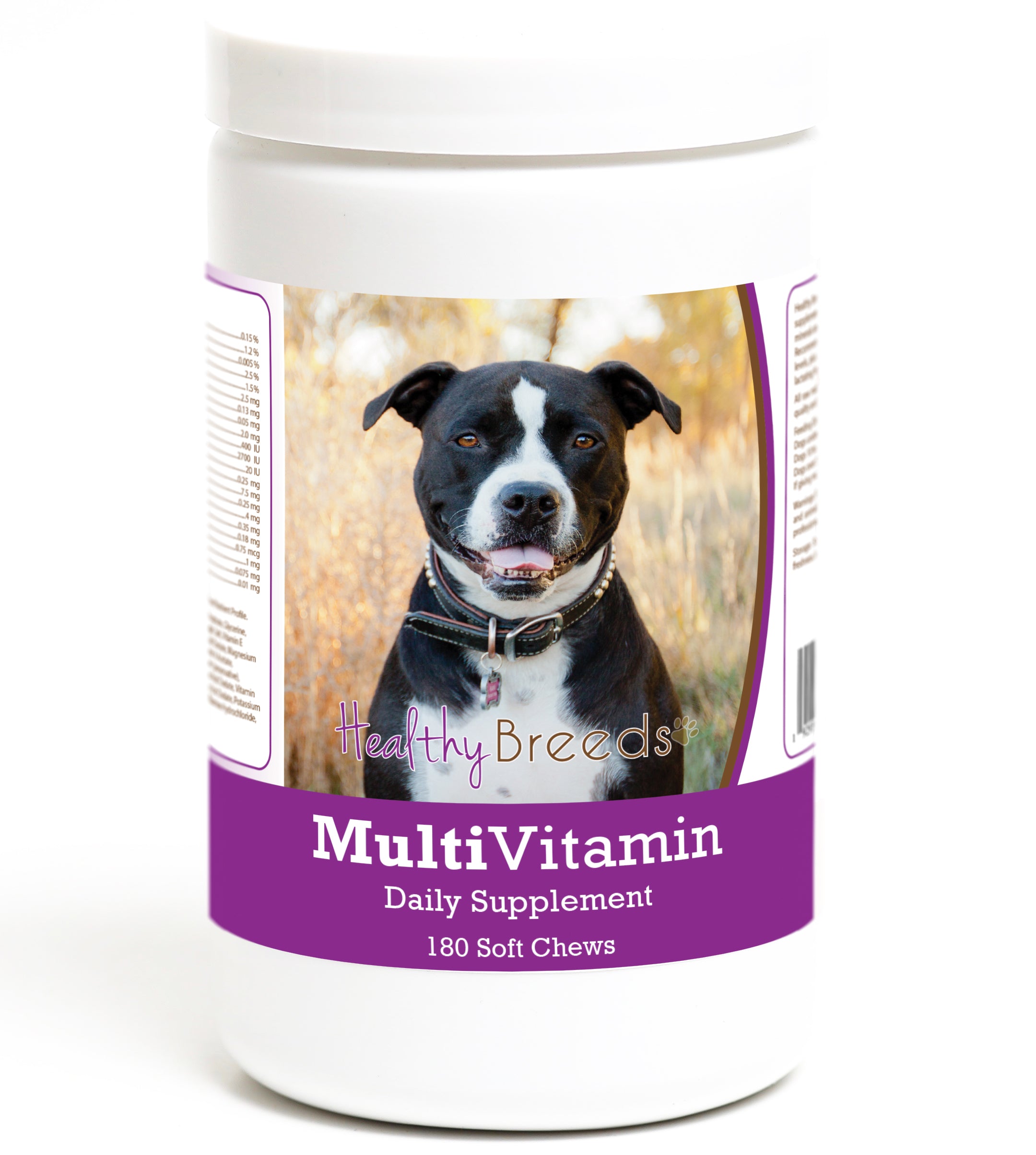 Pit Bull Multivitamin Soft Chew for Dogs 180 Count
