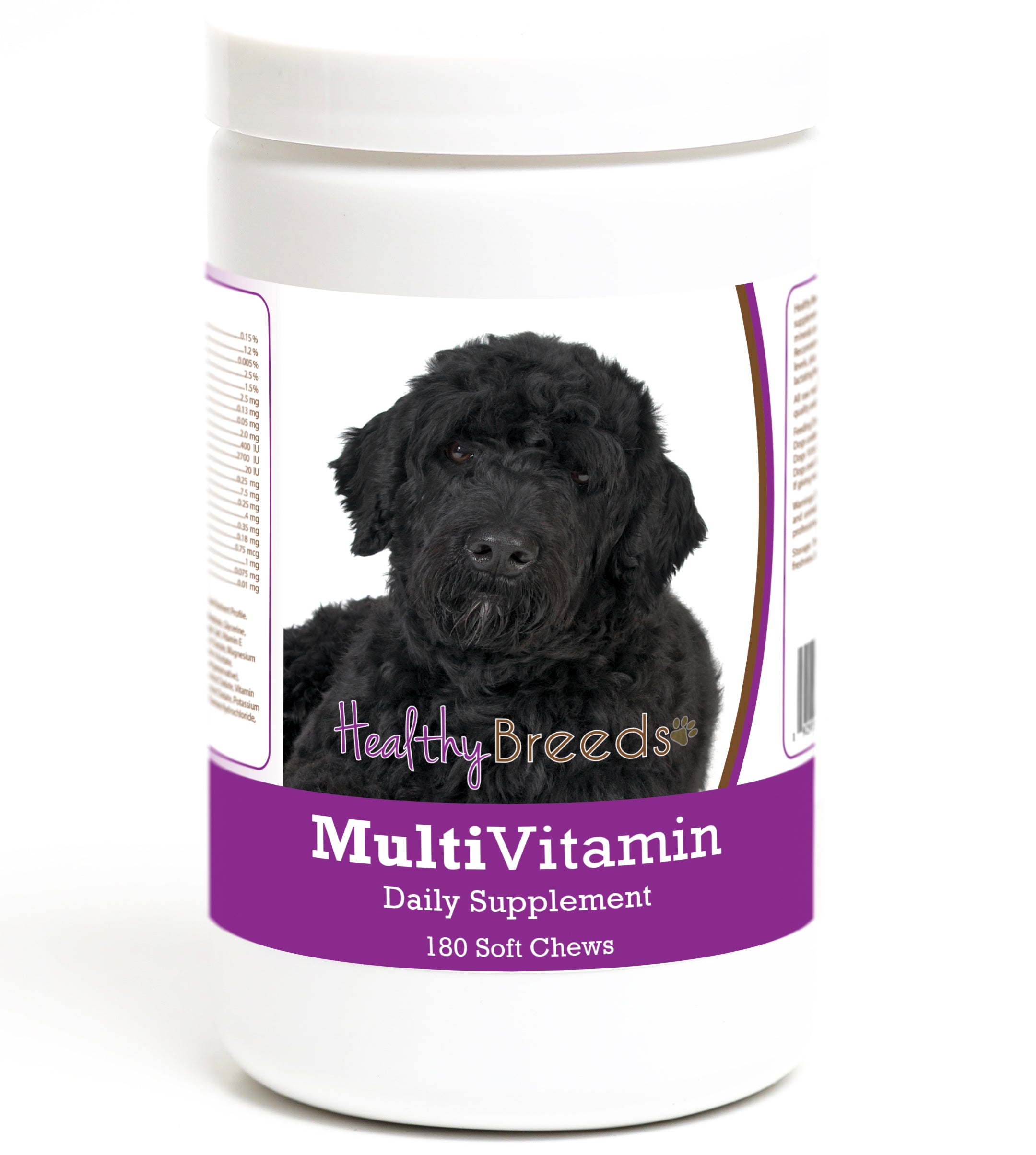 Portuguese Water Dog Multivitamin Soft Chew for Dogs 180 Count