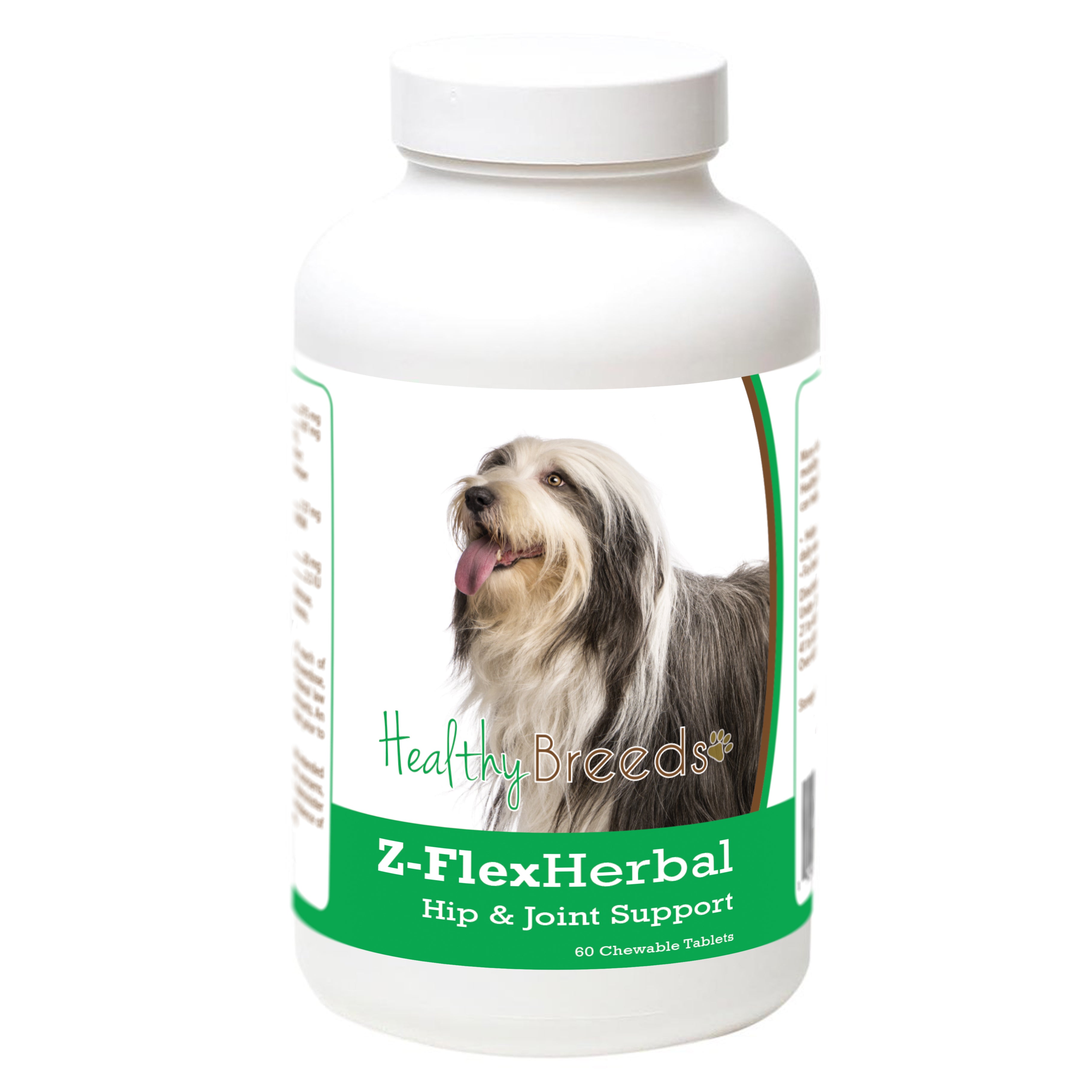 Bearded Collie Natural Joint Support Chewable Tablets 60 Count