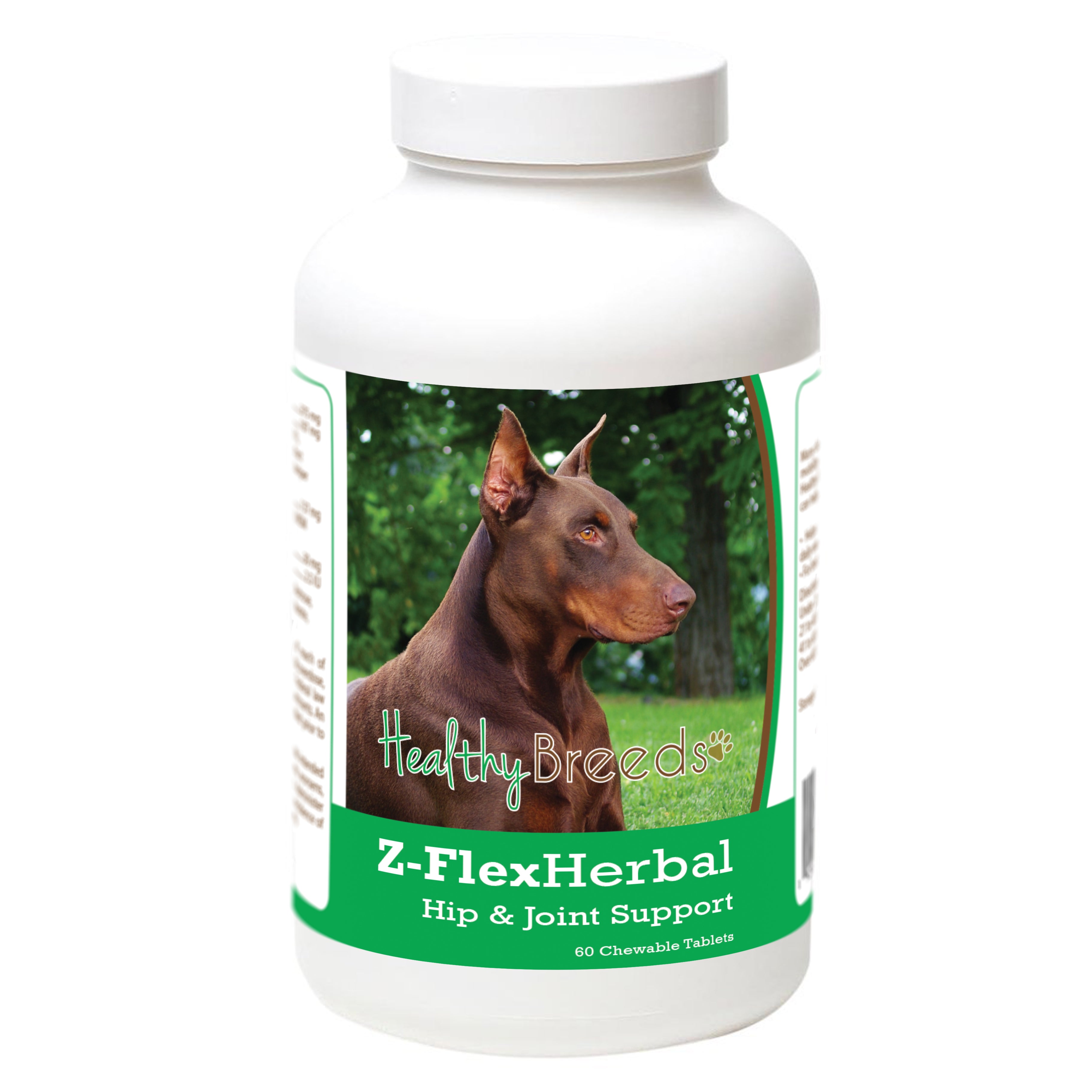 Doberman Pinscher Natural Joint Support Chewable Tablets 60 Count