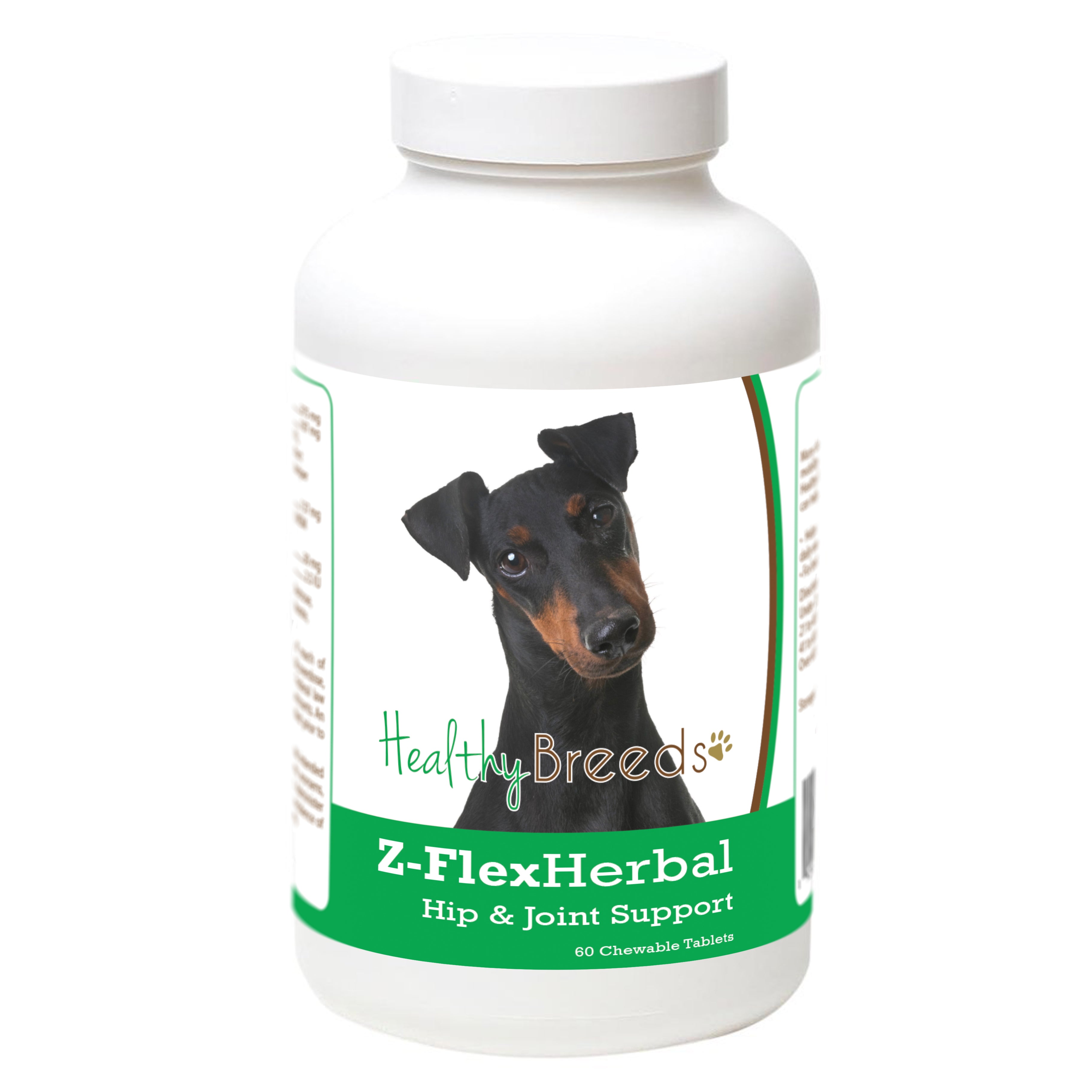 Manchester Terrier Natural Joint Support Chewable Tablets 60 Count