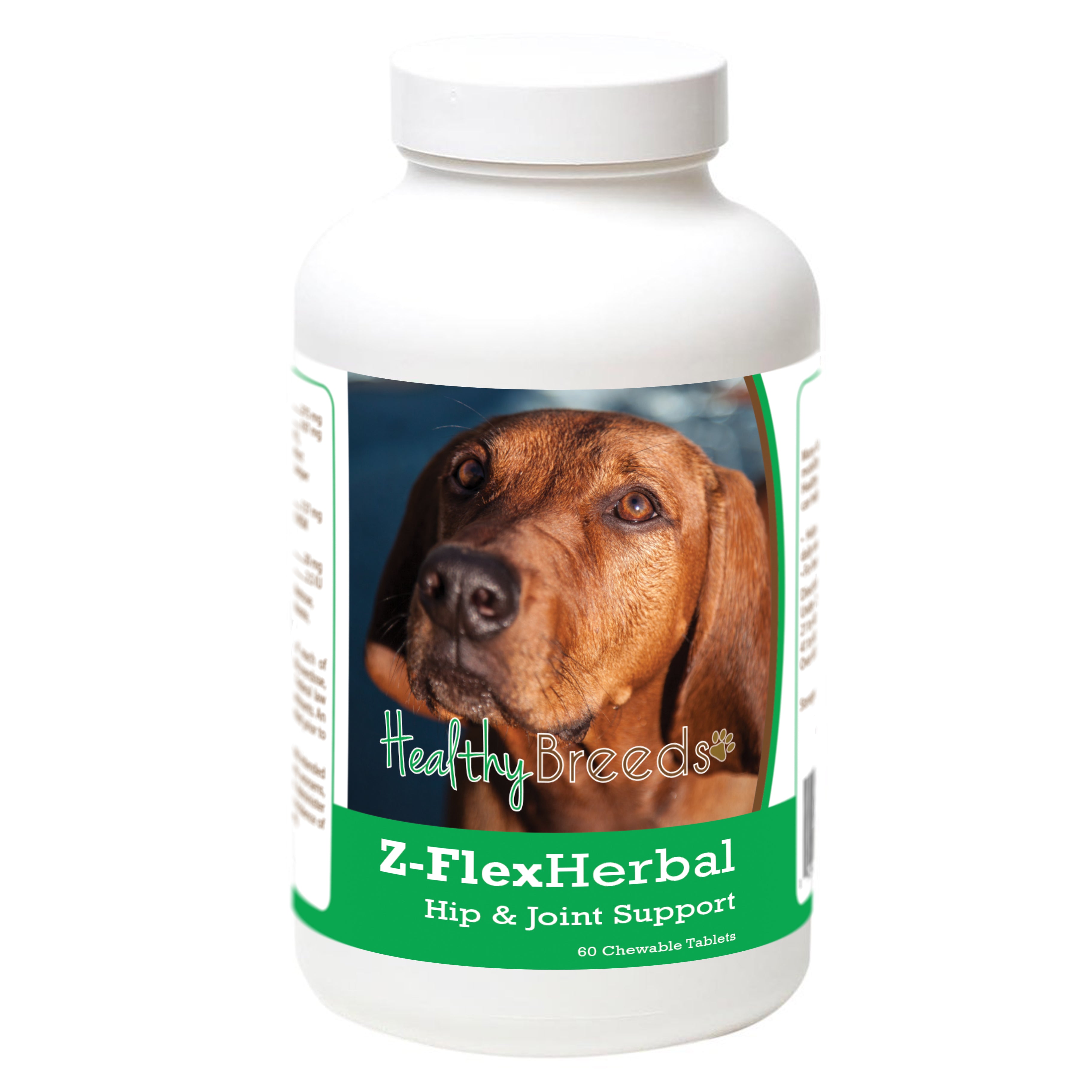 Redbone Coonhound Natural Joint Support Chewable Tablets 60 Count