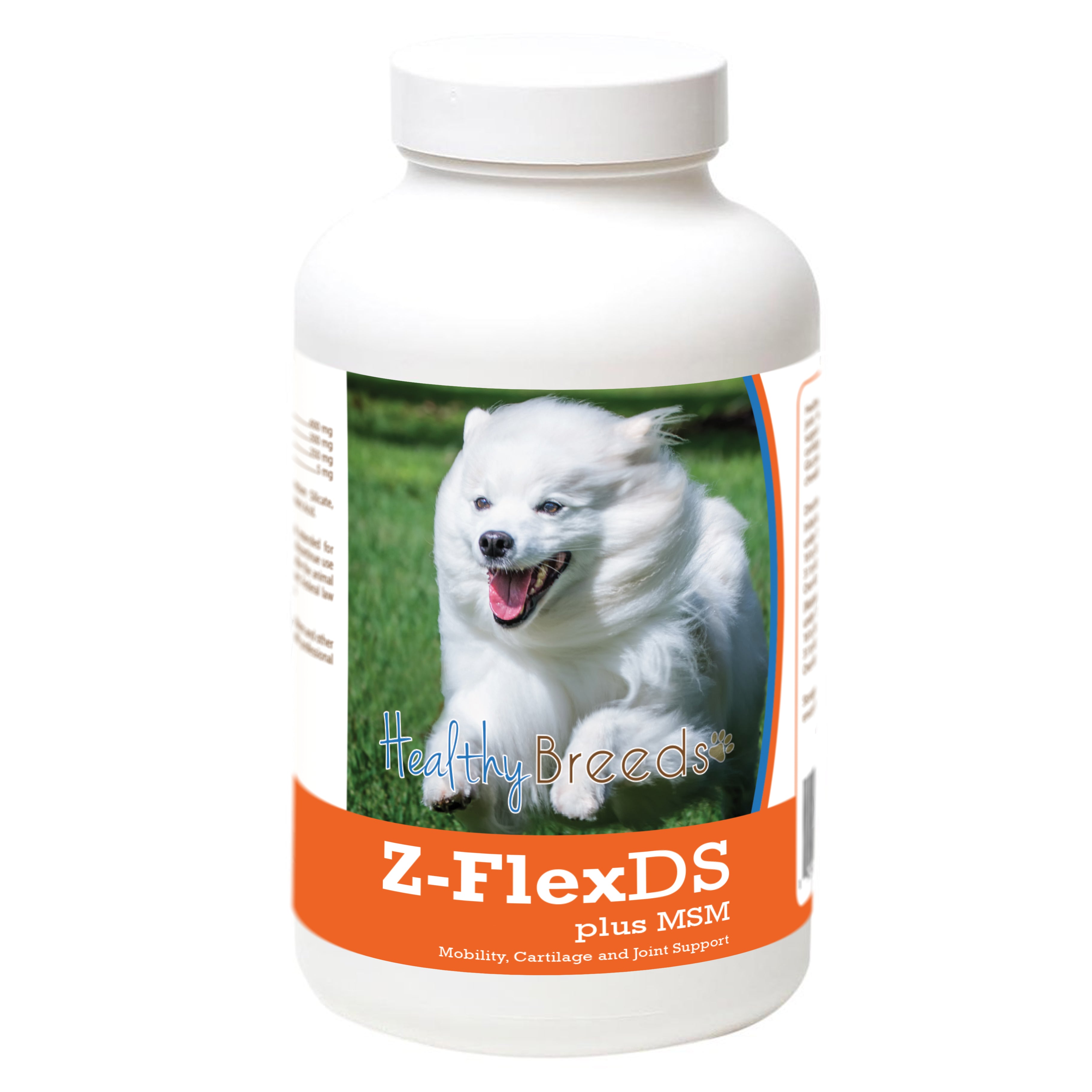American Eskimo Dog Z-FlexDS plus MSM Chewable Tablets 60 Count