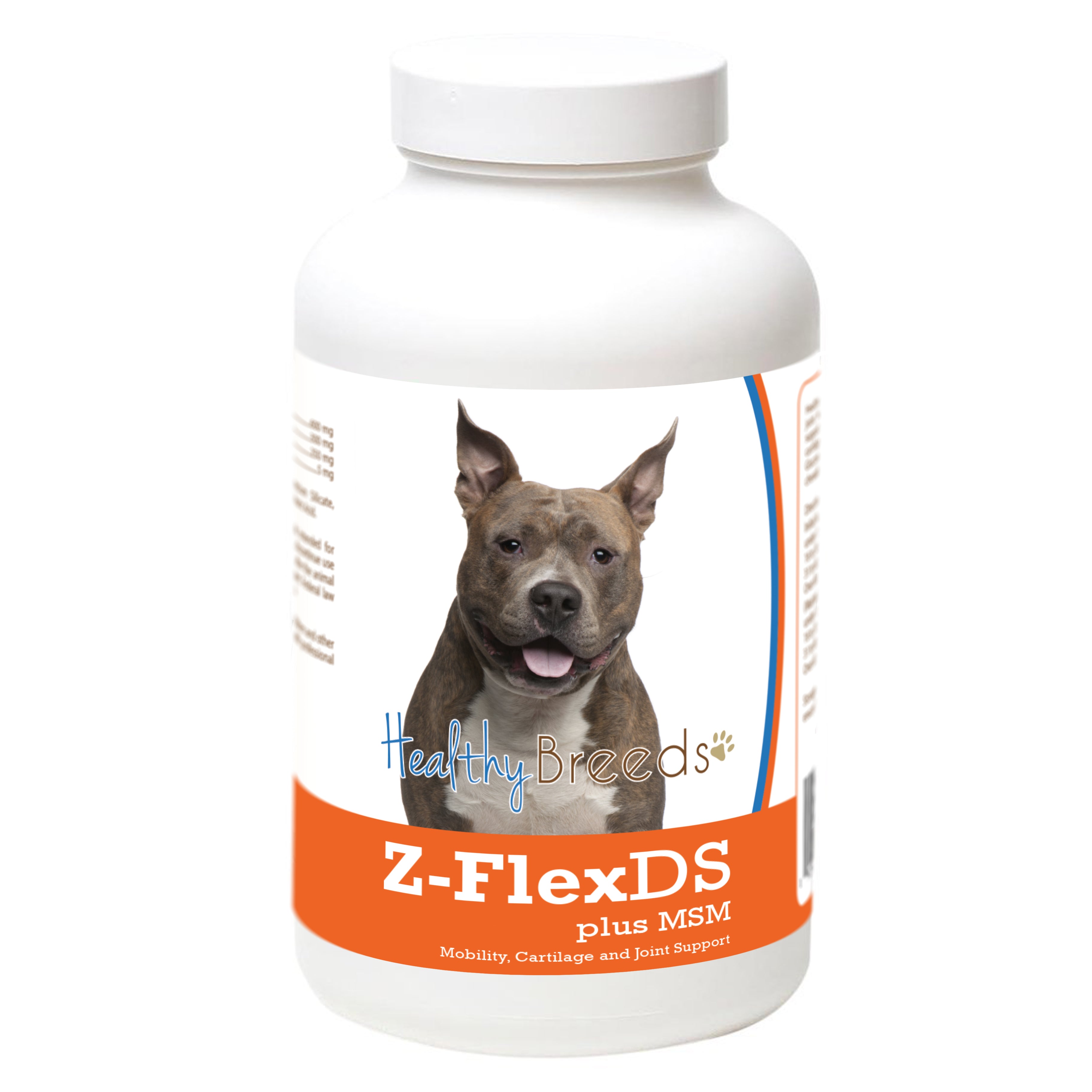 American Staffordshire Terrier Z-FlexDS plus MSM Chewable Tablets 60 Count