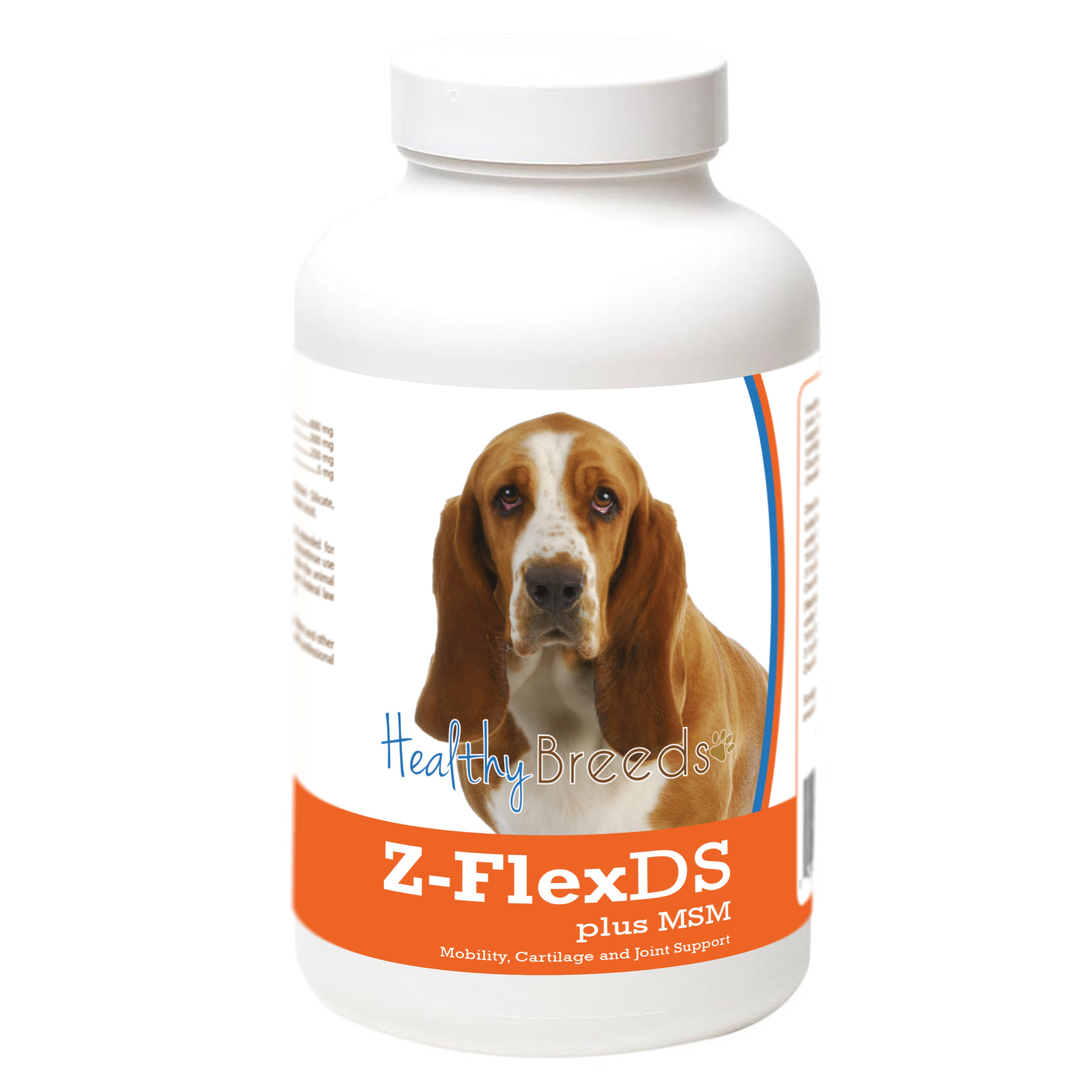 Basset Hound Z-FlexDS plus MSM Chewable Tablets 60 Count