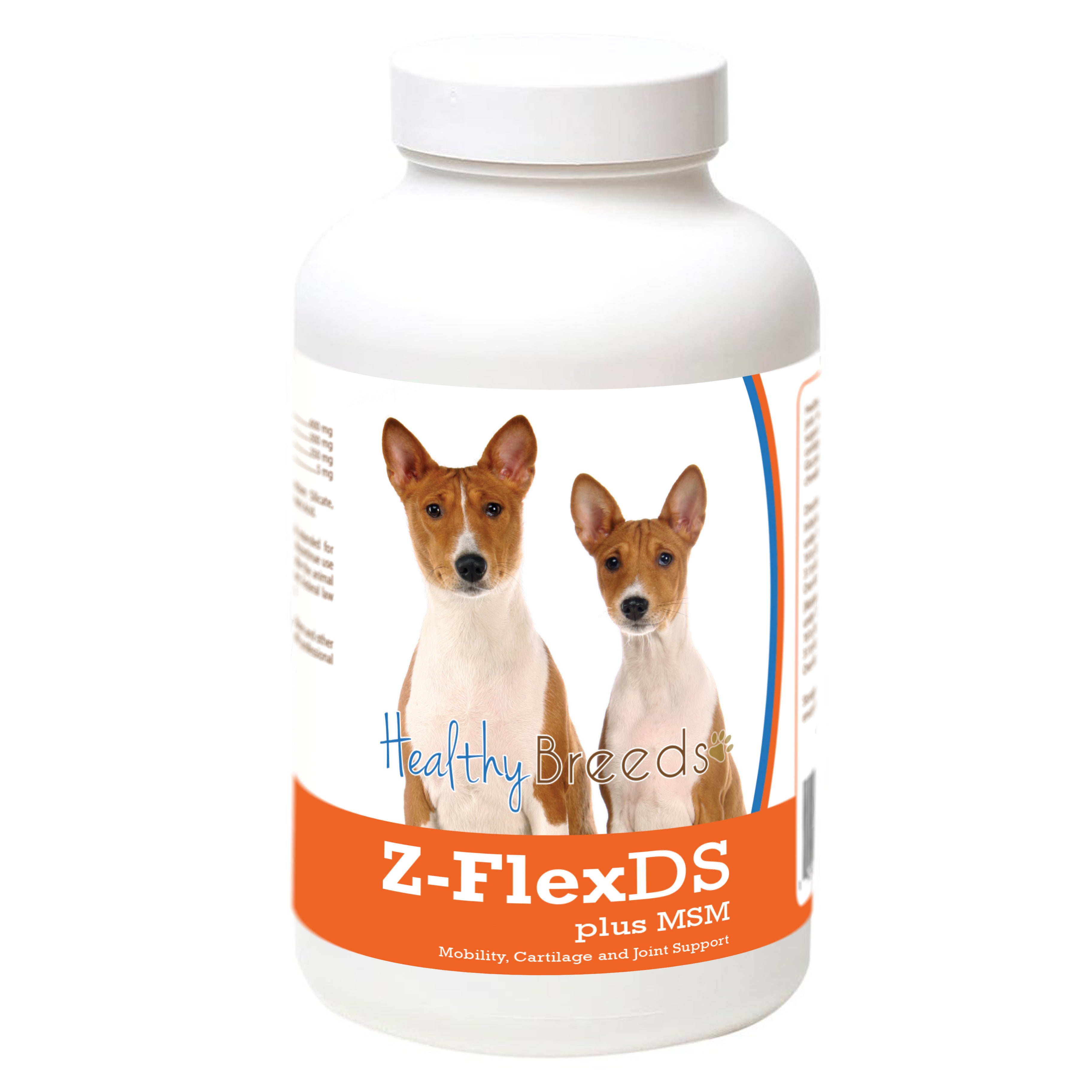 Basenji Z-FlexDS plus MSM Chewable Tablets 60 Count