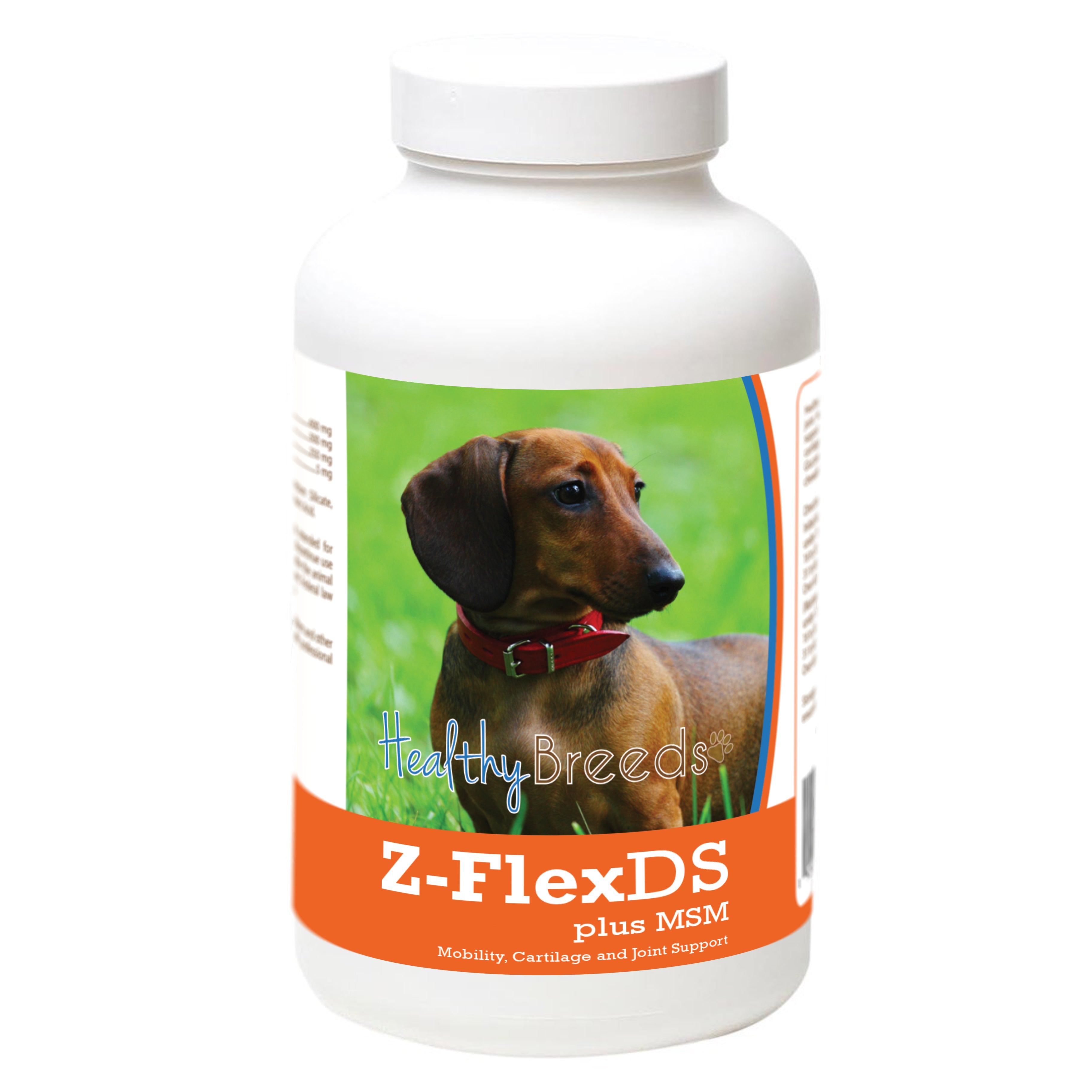 Dachshund Z-FlexDS plus MSM Chewable Tablets 60 Count