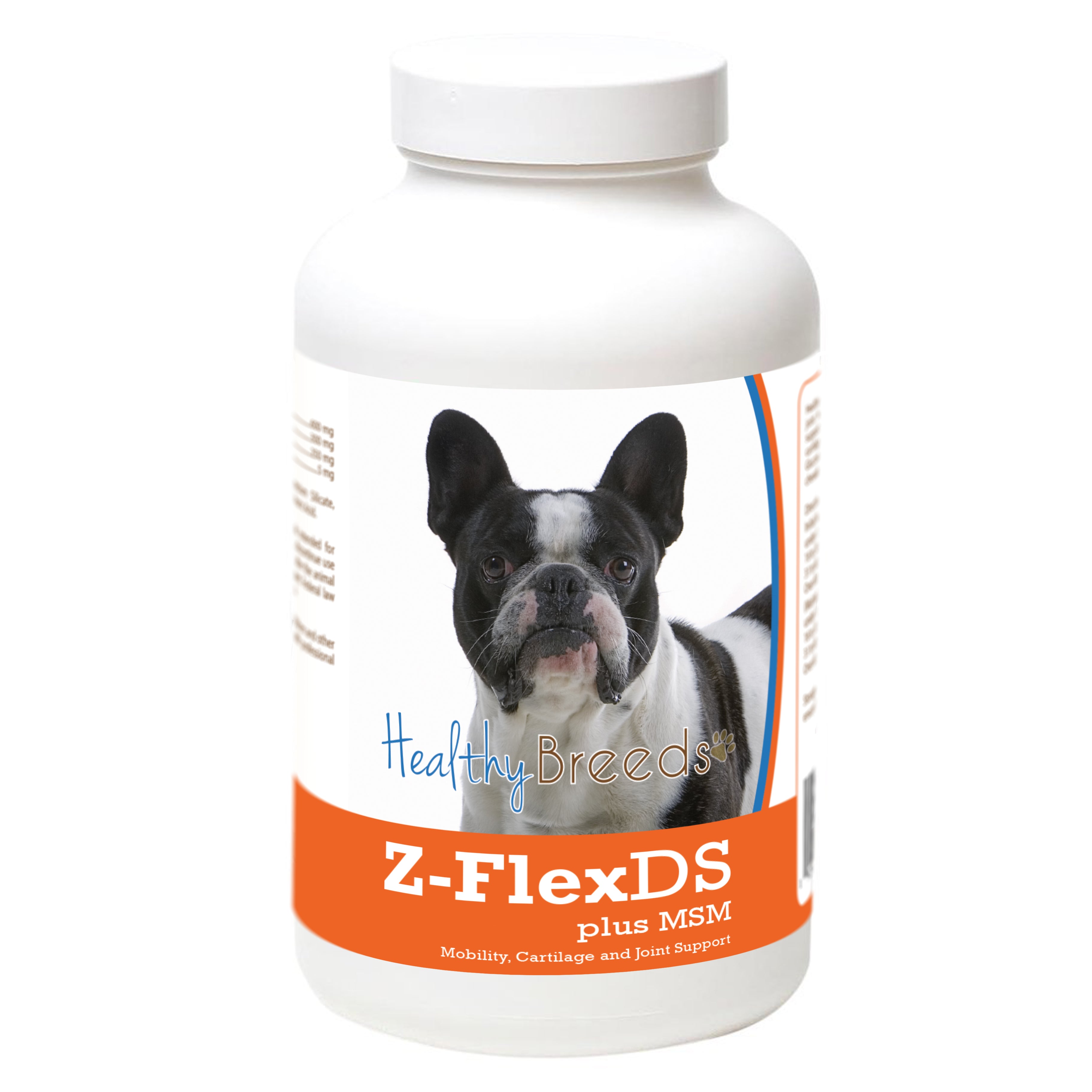 French Bulldog Z-FlexDS plus MSM Chewable Tablets 60 Count