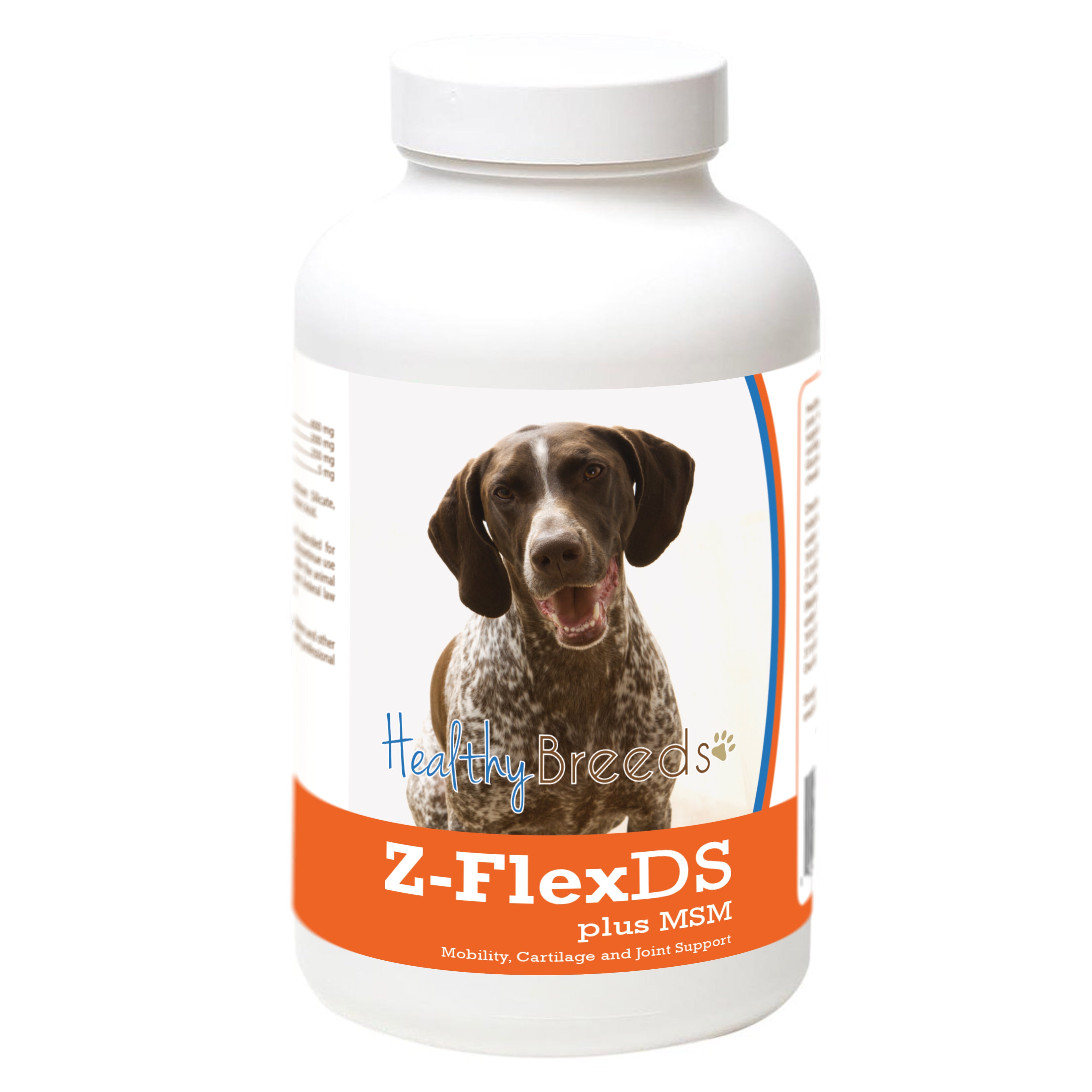 German Shorthaired Pointer Z-FlexDS plus MSM Chewable Tablets 60 Count