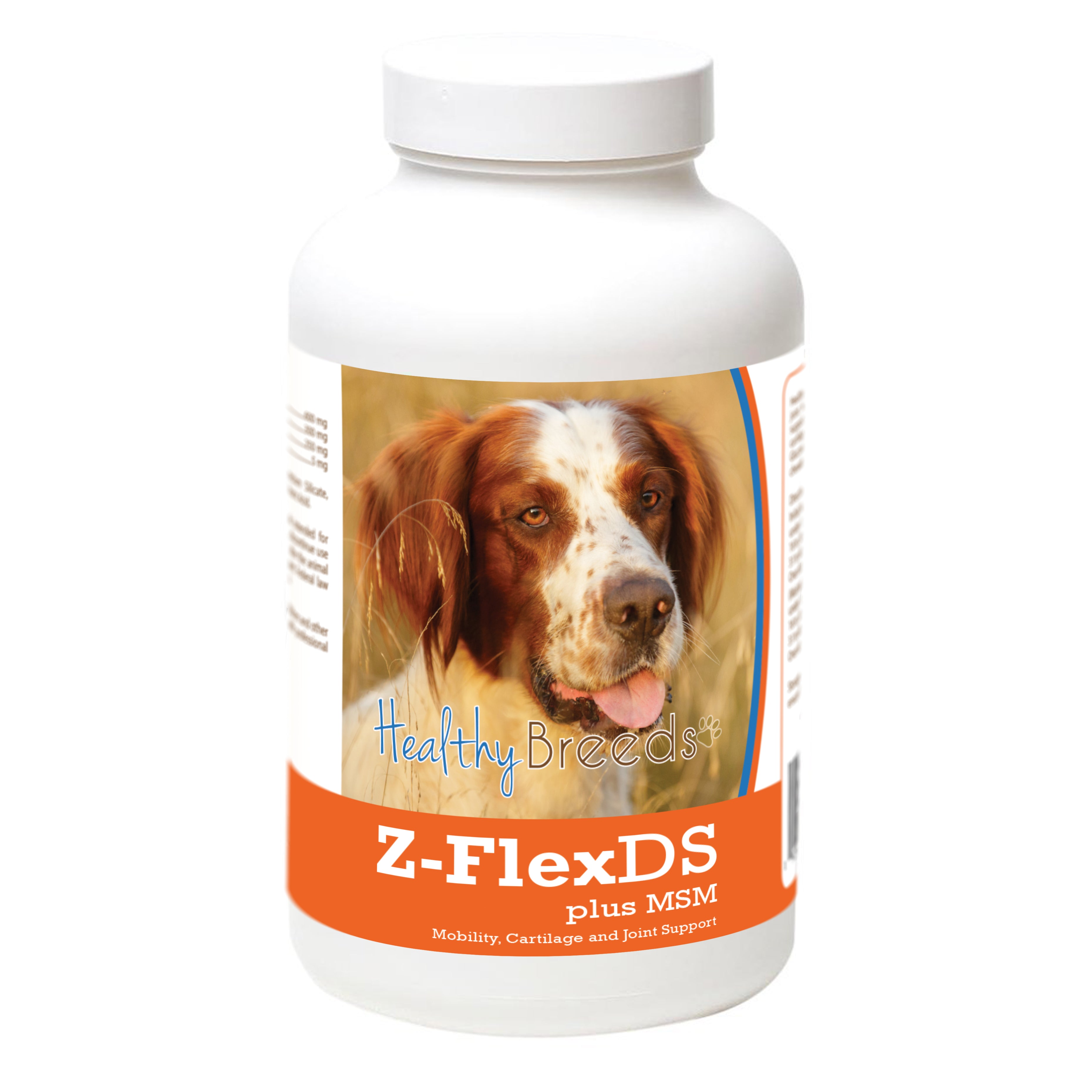 Irish Red and White Setter Z-FlexDS plus MSM Chewable Tablets 60 Count