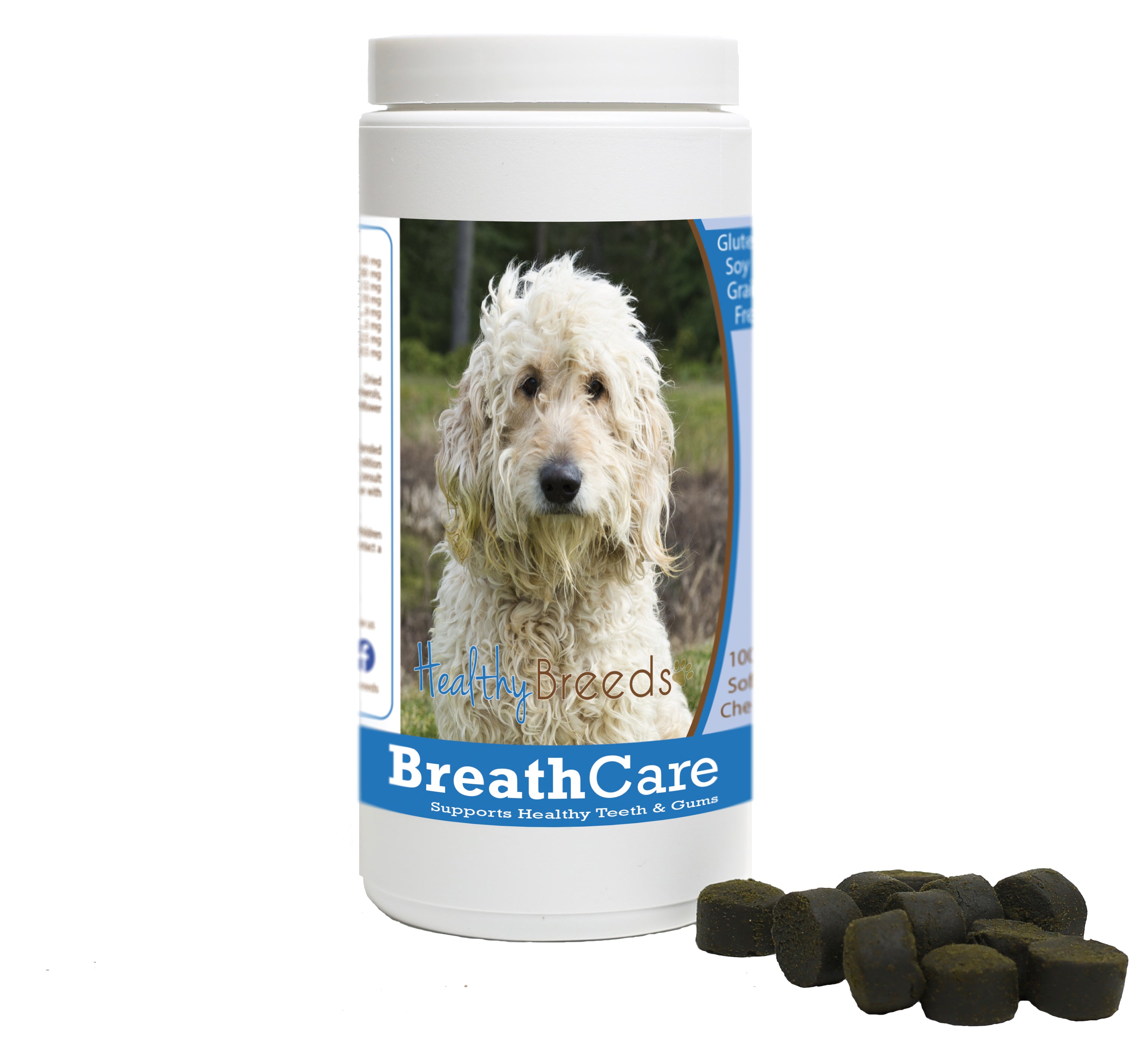 Goldendoodle Breath Care Soft Chews for Dogs 100 Count