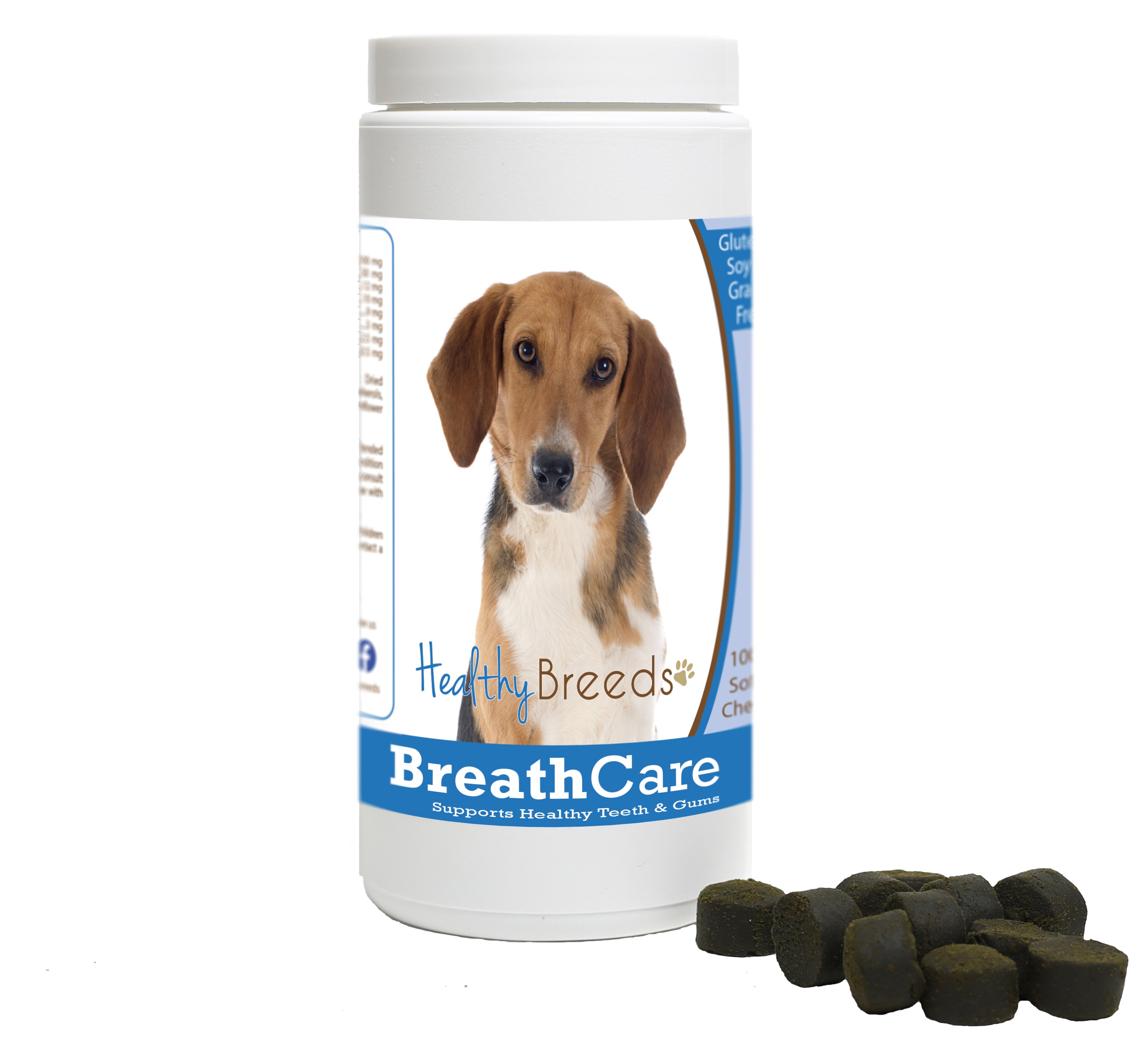 Harrier Breath Care Soft Chews for Dogs 100 Count