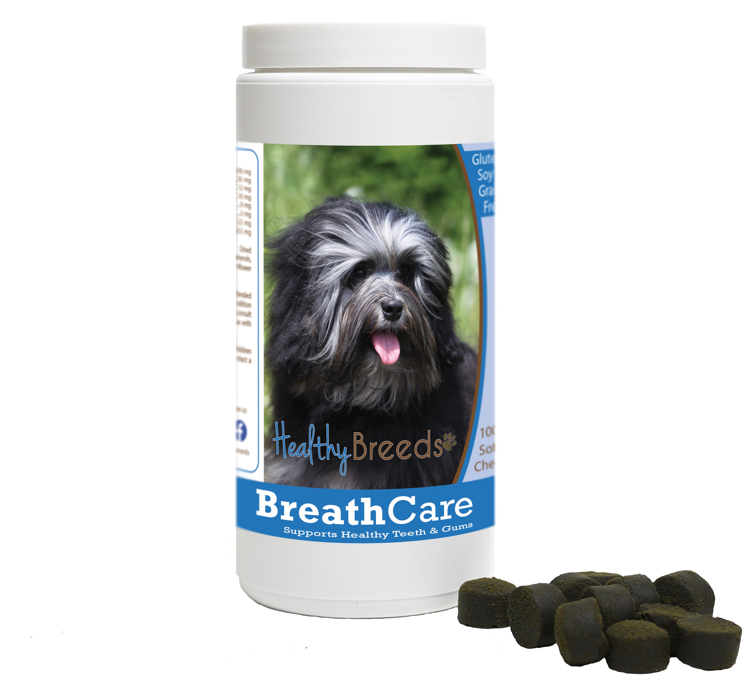 Lowchen Breath Care Soft Chews for Dogs 100 Count