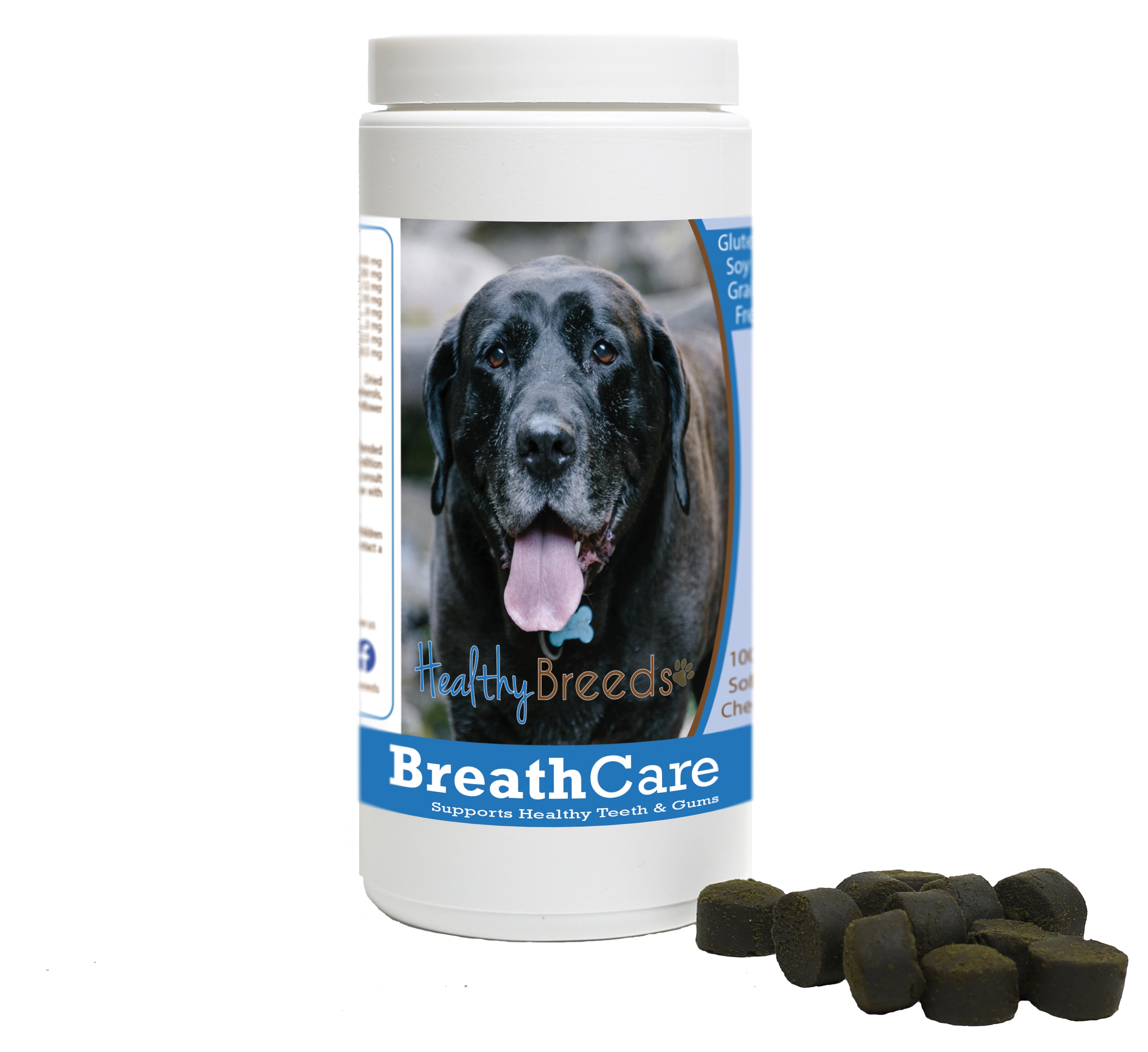 Mastador Breath Care Soft Chews for Dogs 100 Count