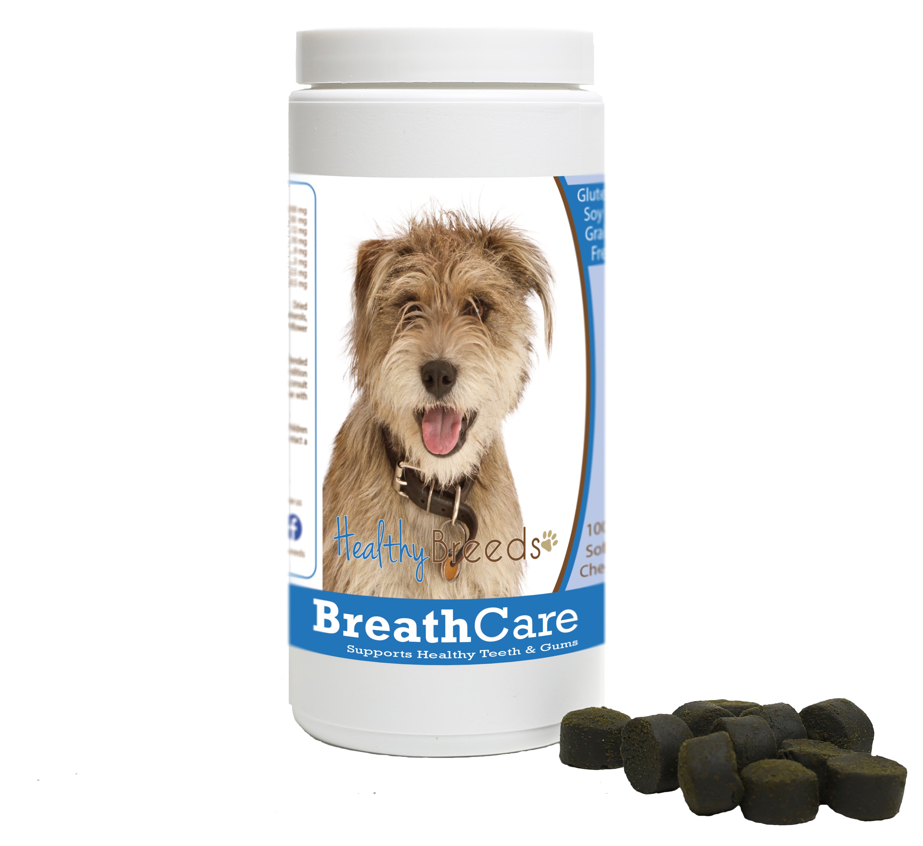Mutt Breath Care Soft Chews for Dogs 100 Count
