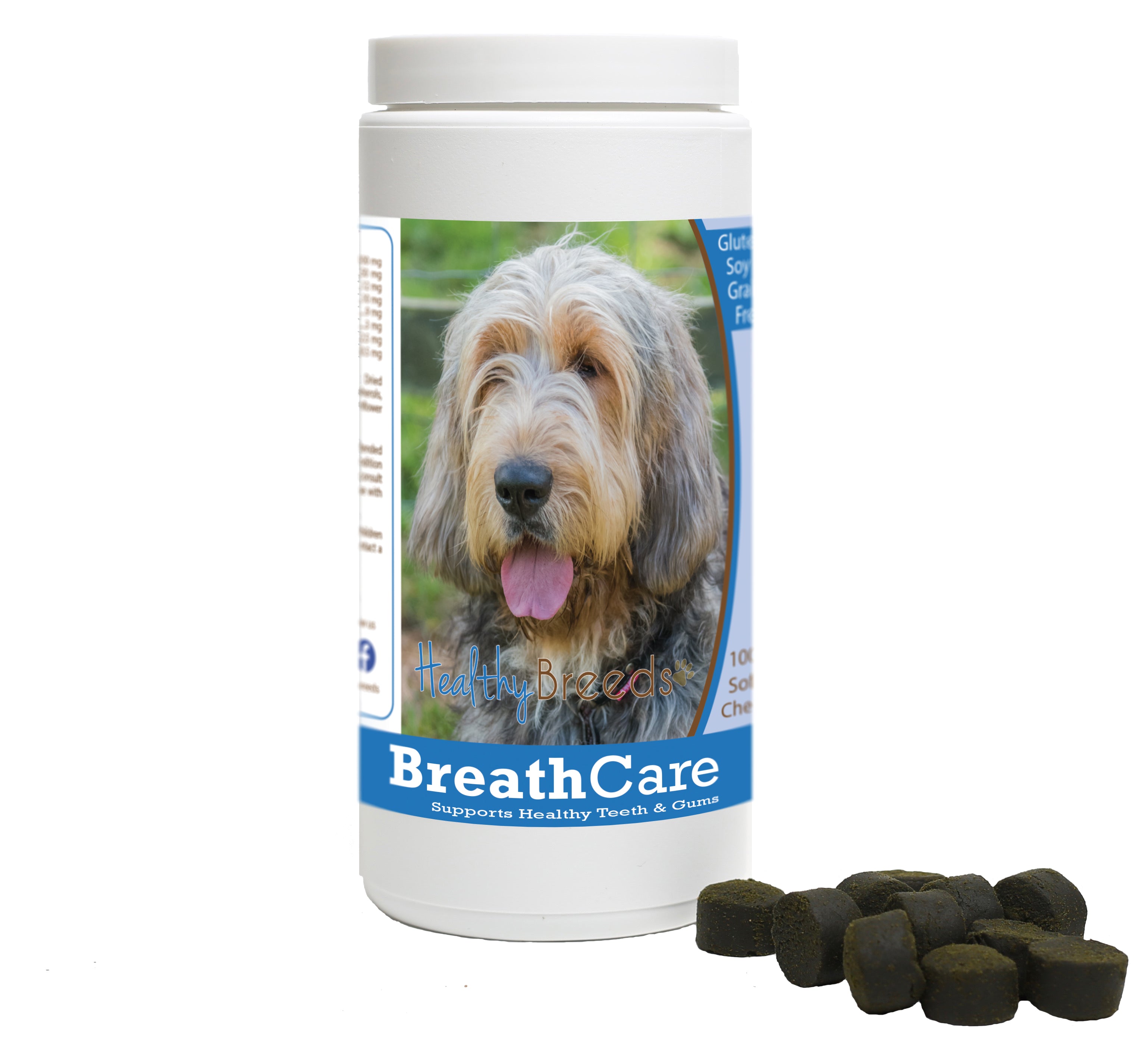 Otterhound Breath Care Soft Chews for Dogs 100 Count