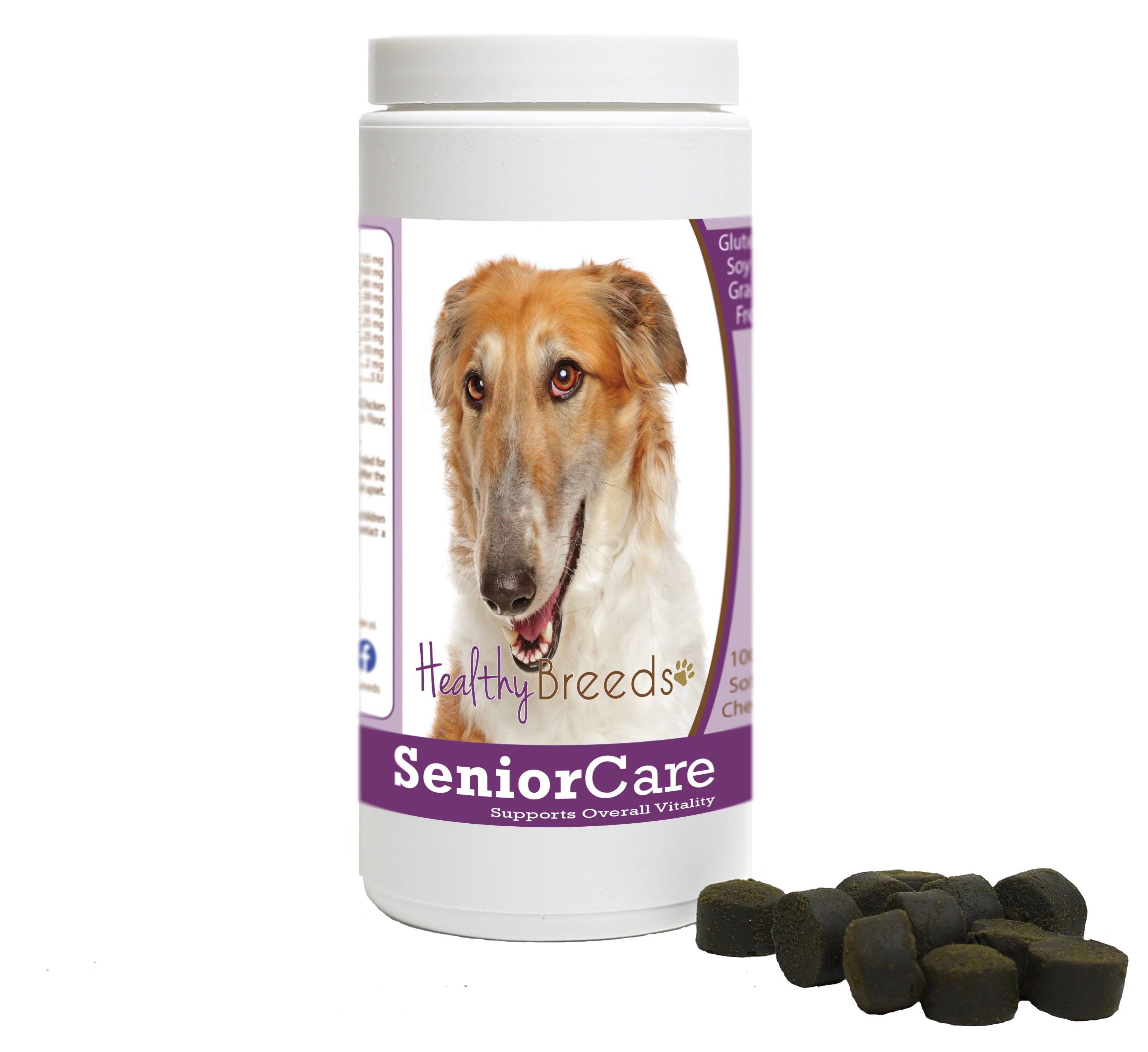 Borzois Senior Dog Care Soft Chews 100 Count
