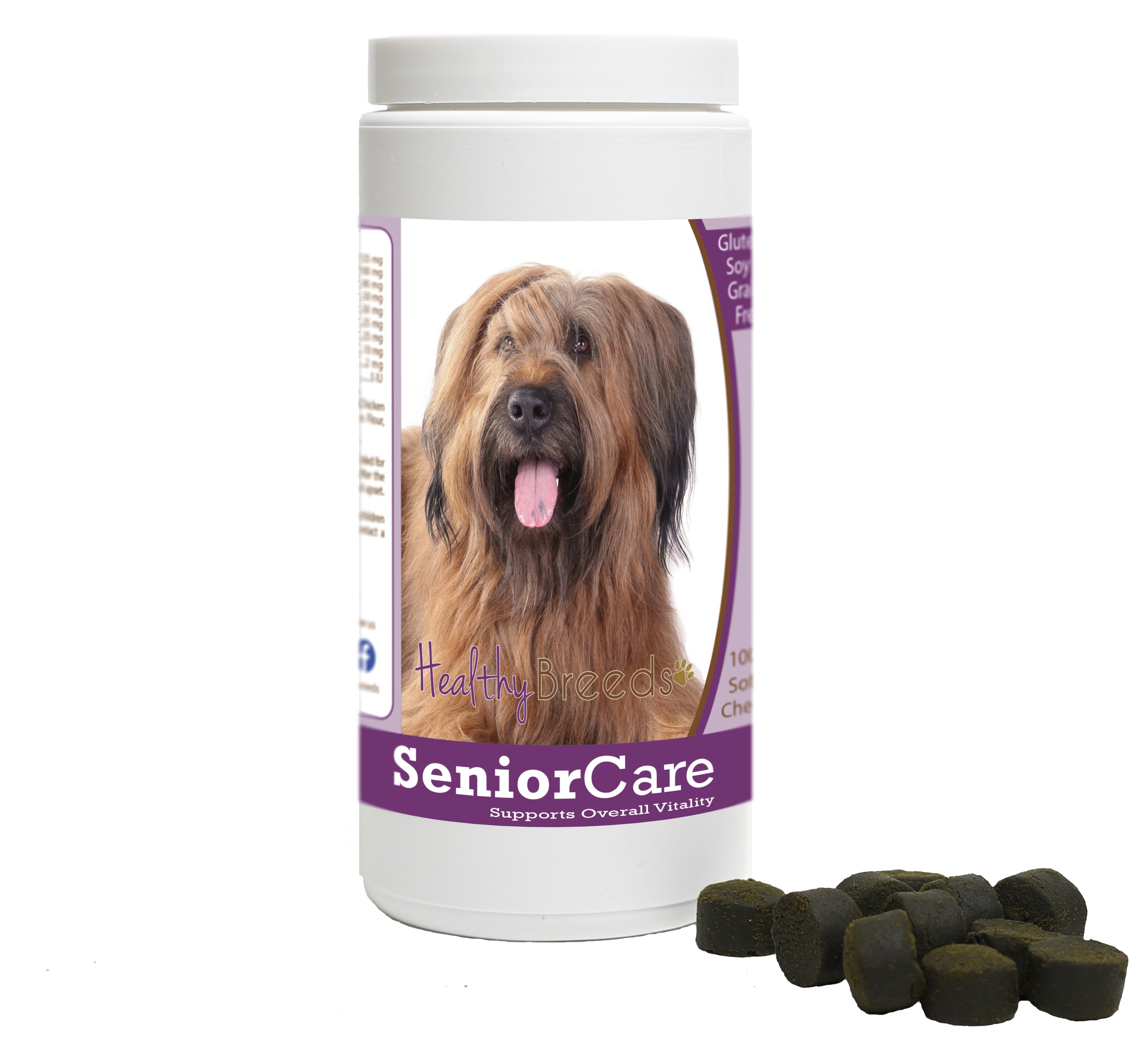 Briard Senior Dog Care Soft Chews 100 Count
