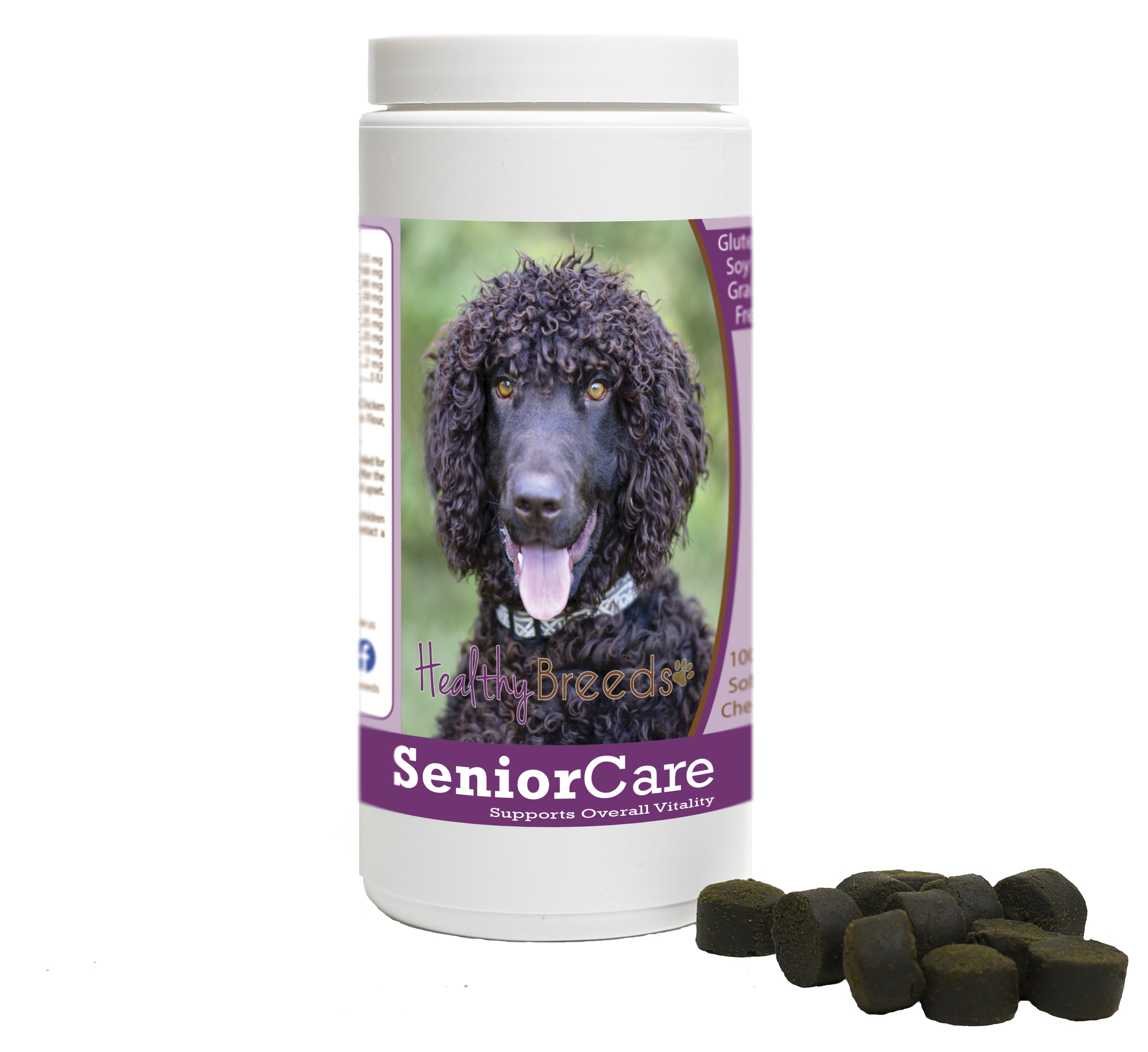 Irish Water Spaniel Senior Dog Care Soft Chews 100 Count
