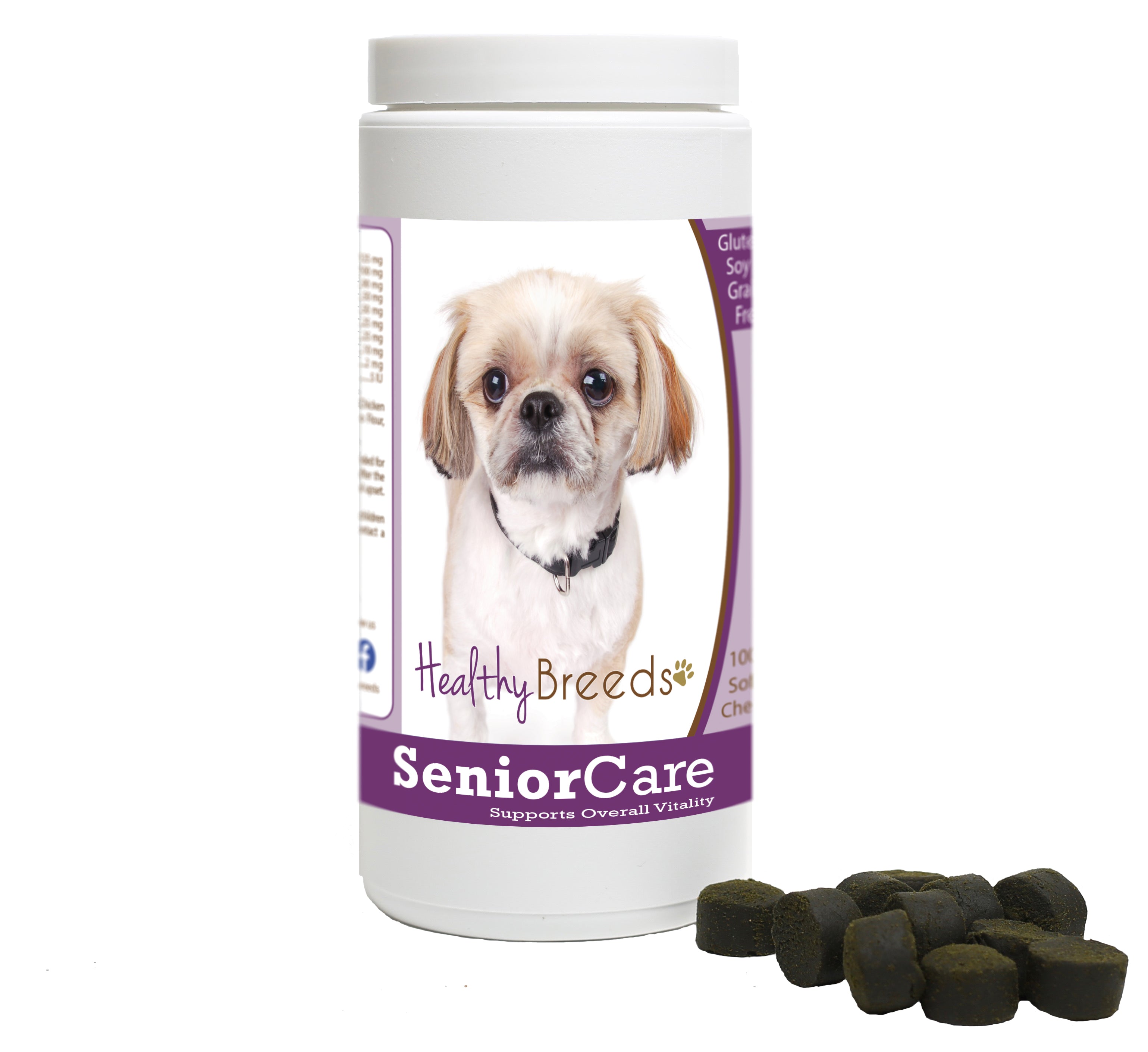 Peekapoo Senior Dog Care Soft Chews 100 Count