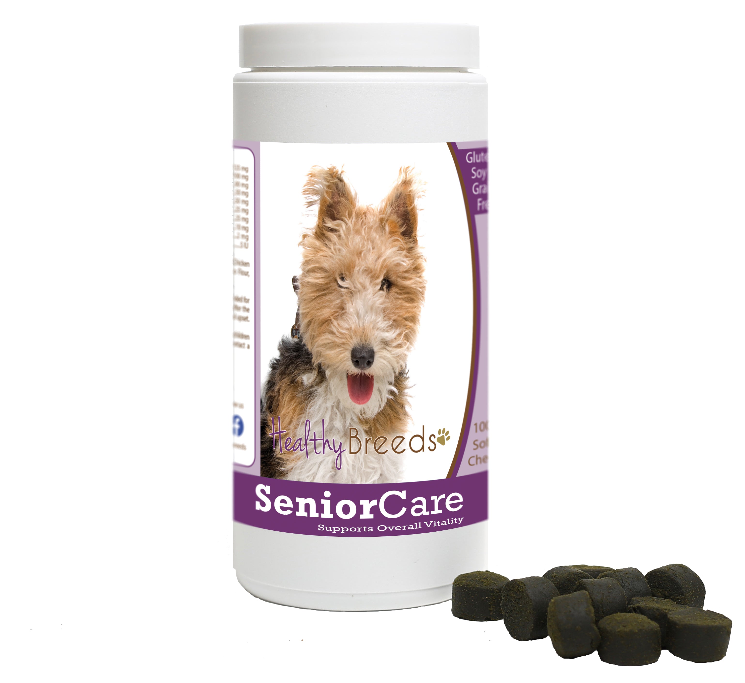 Wire Fox Terrier Senior Dog Care Soft Chews 100 Count