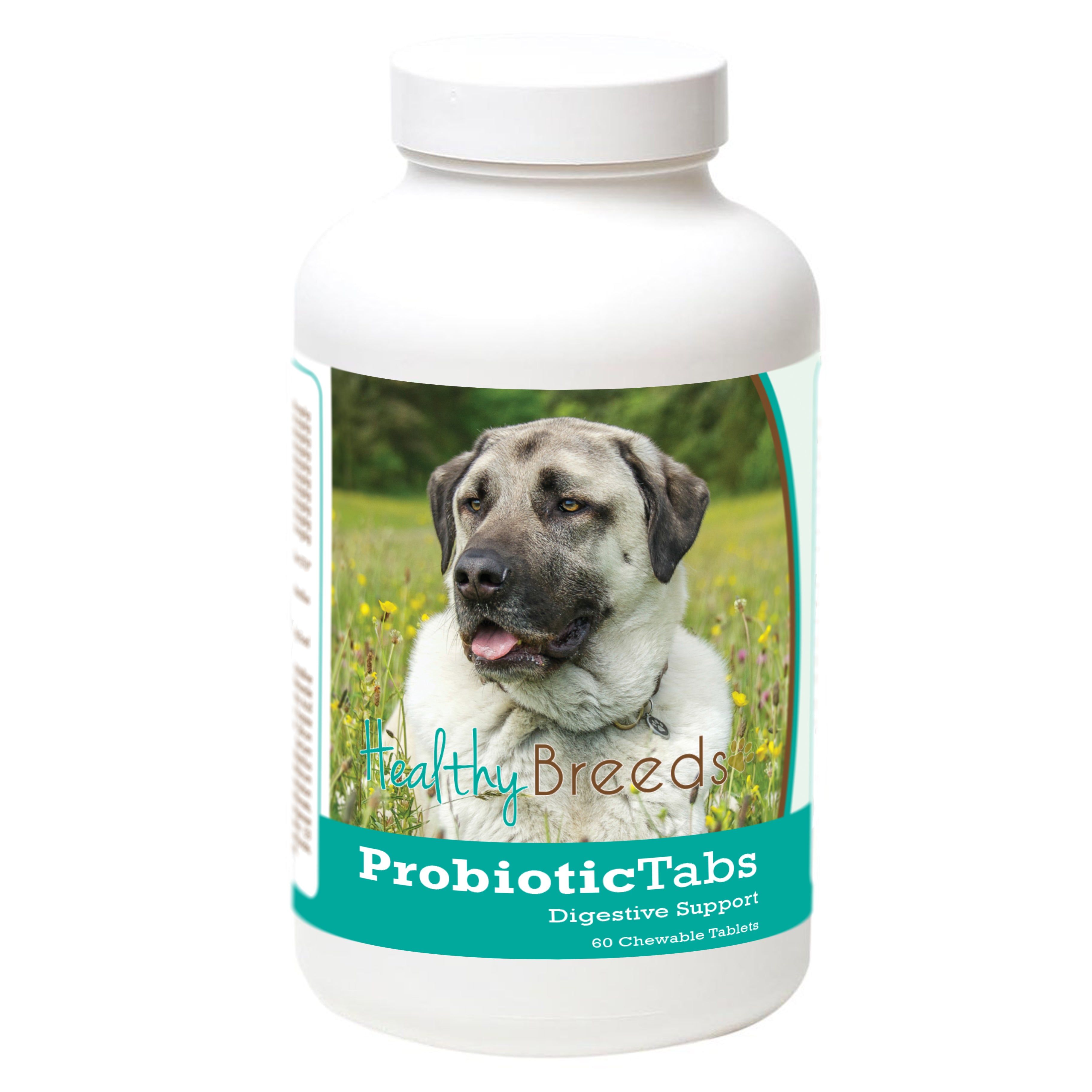 Anatolian Shepherd Dog Probiotic and Digestive Support for Dogs 60 Count