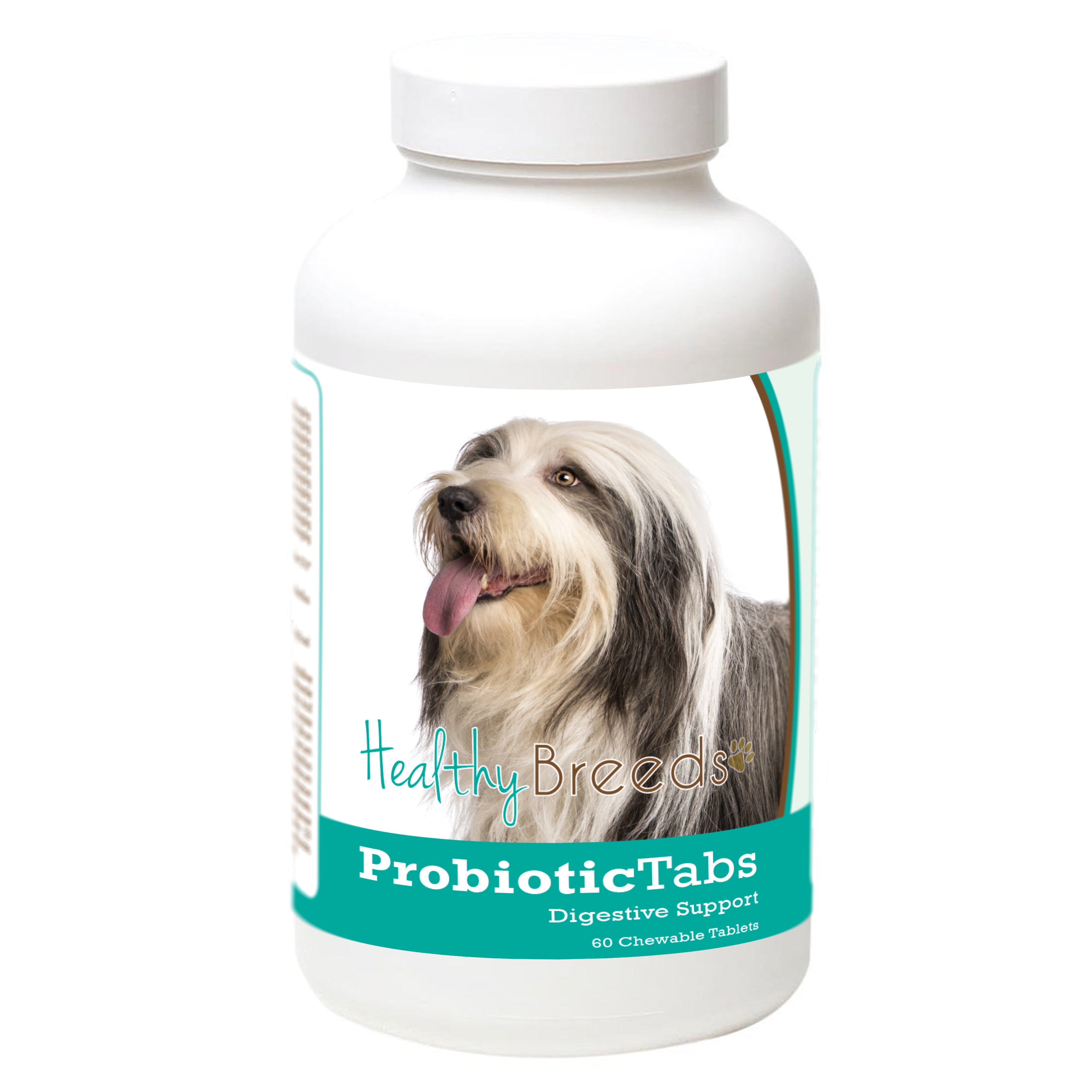 Bearded Collie Probiotic and Digestive Support for Dogs 60 Count