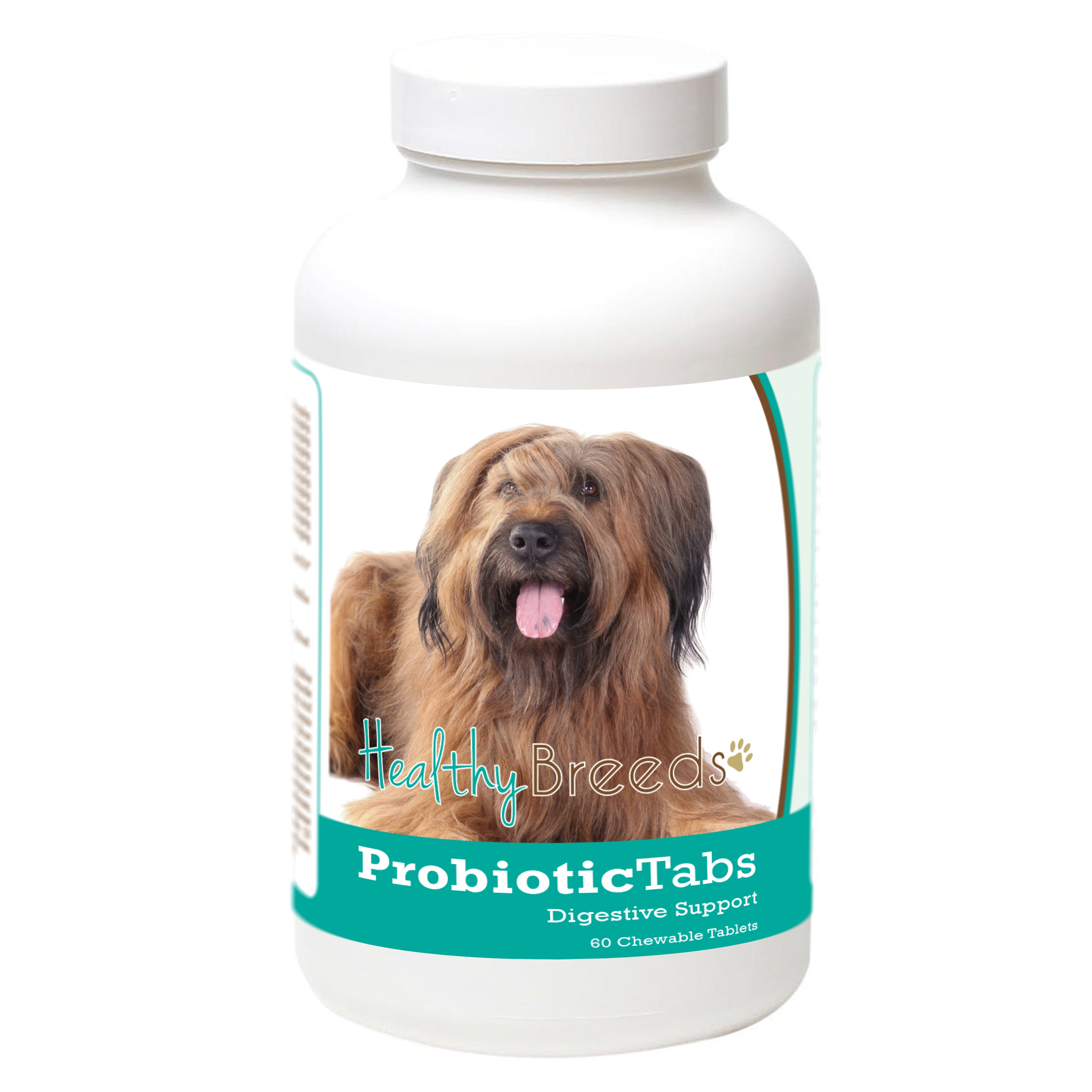 Briard Probiotic and Digestive Support for Dogs 60 Count