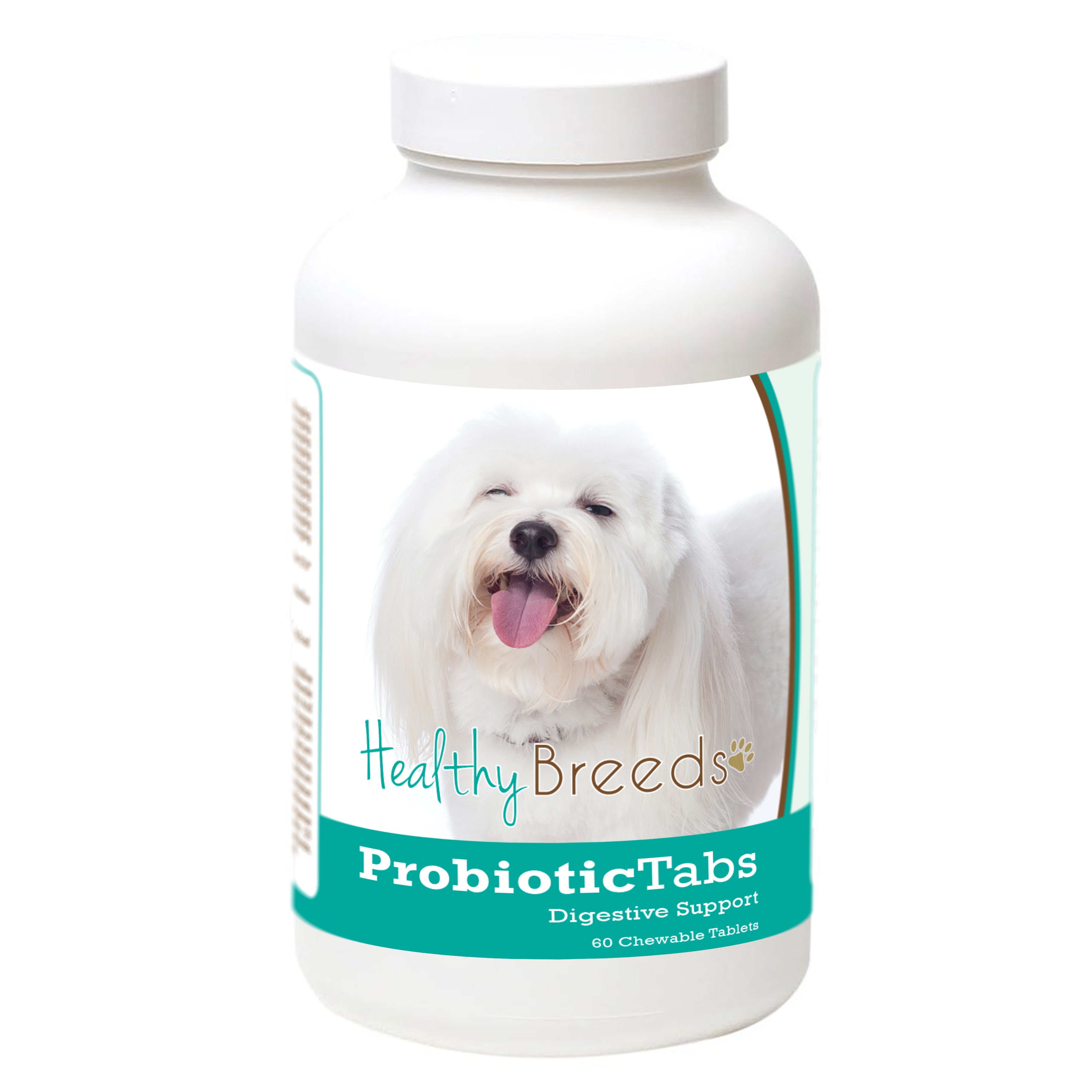 Coton de Tulear Probiotic and Digestive Support for Dogs 60 Count