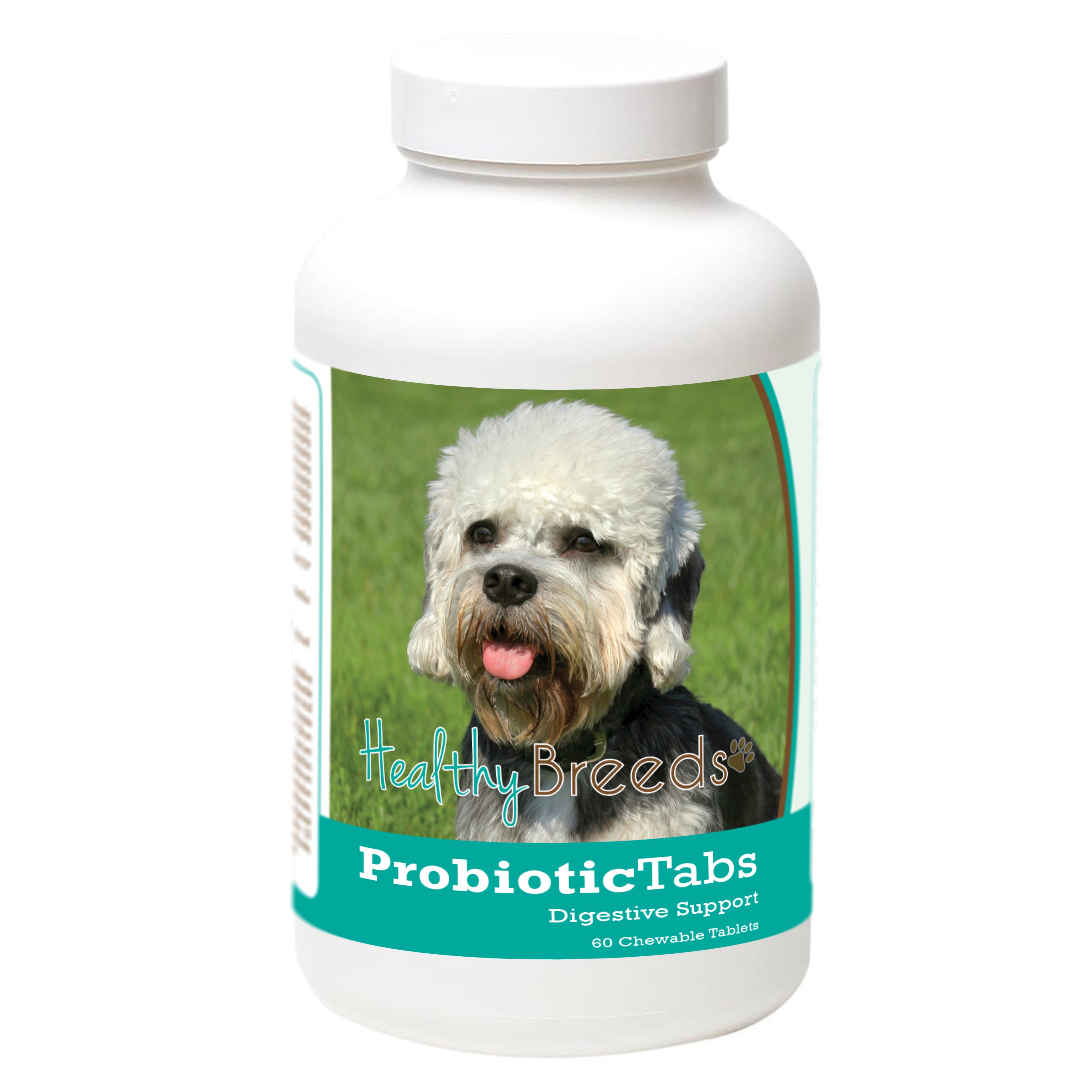 Dandie Dinmont Terrier Probiotic and Digestive Support for Dogs 60 Count
