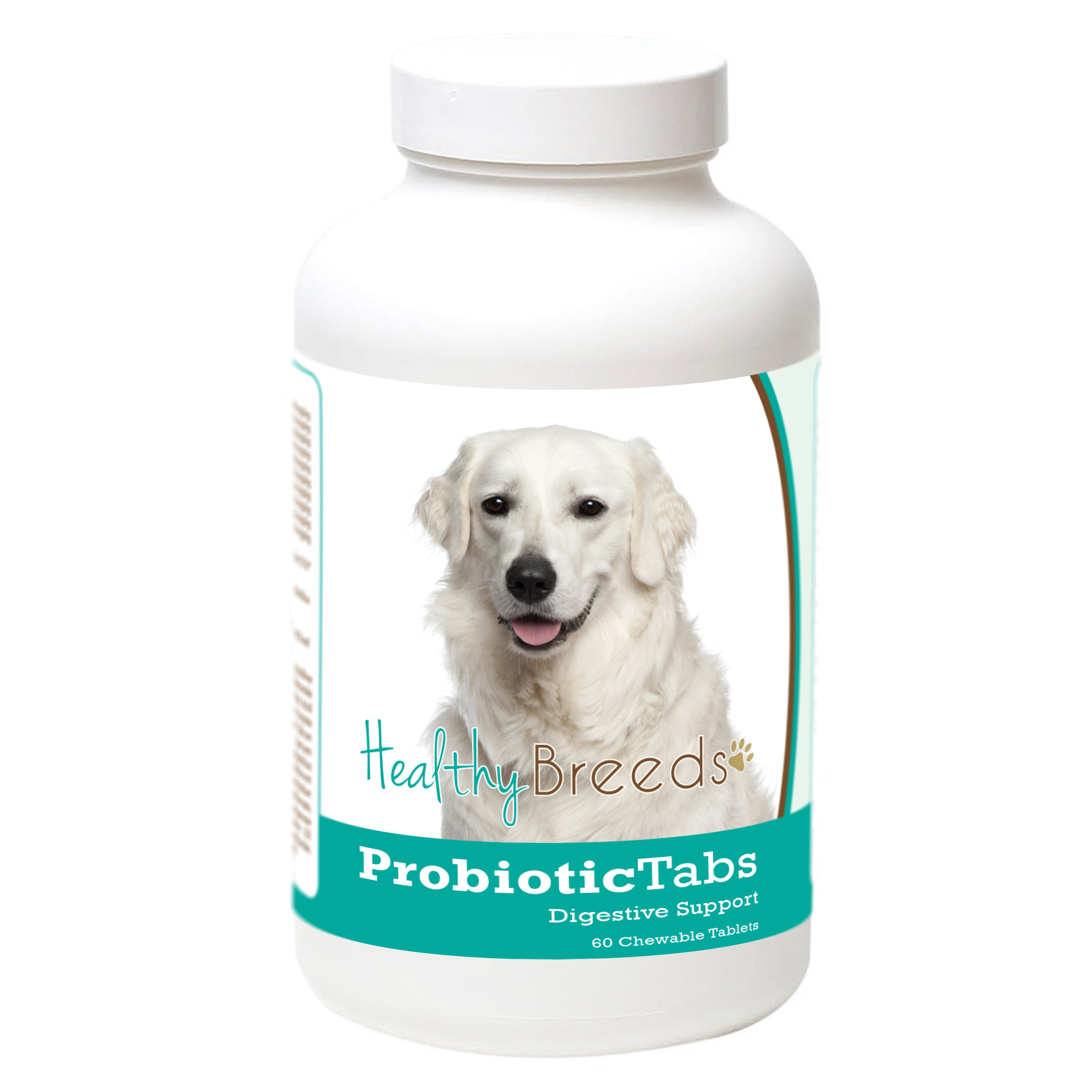 Kuvasz Probiotic and Digestive Support for Dogs 60 Count