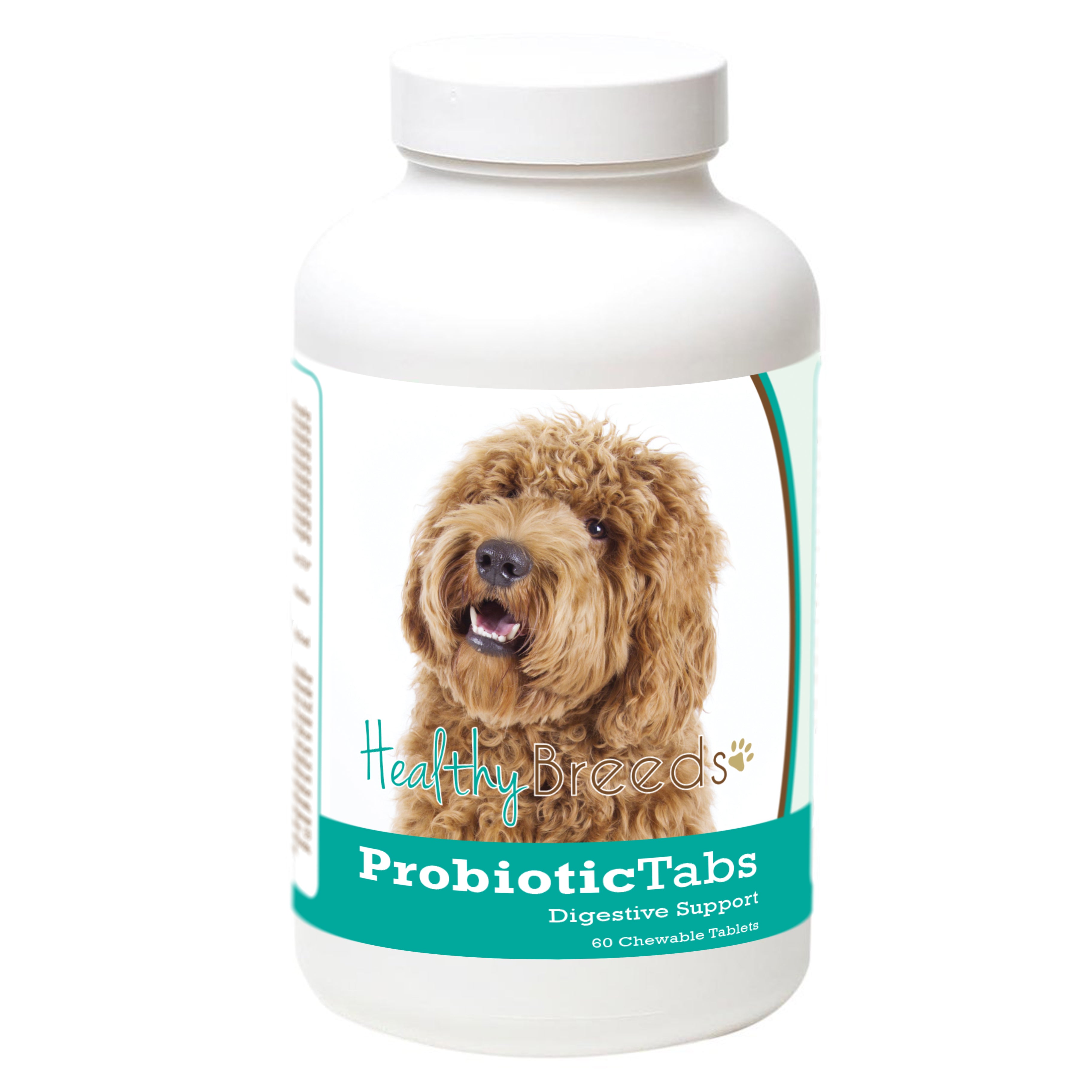 Labradoodle Probiotic and Digestive Support for Dogs 60 Count