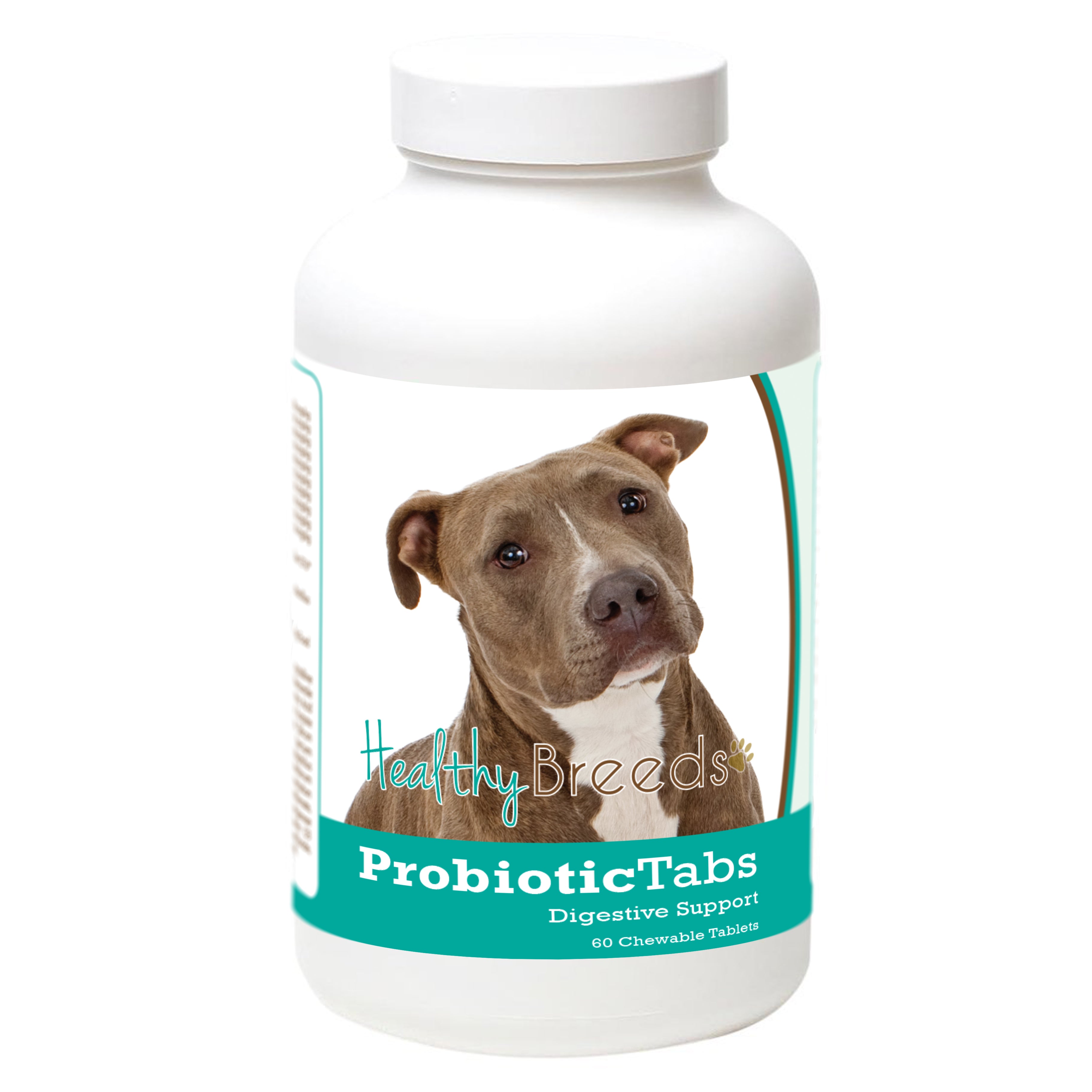 Pit Bull Probiotic and Digestive Support for Dogs 60 Count