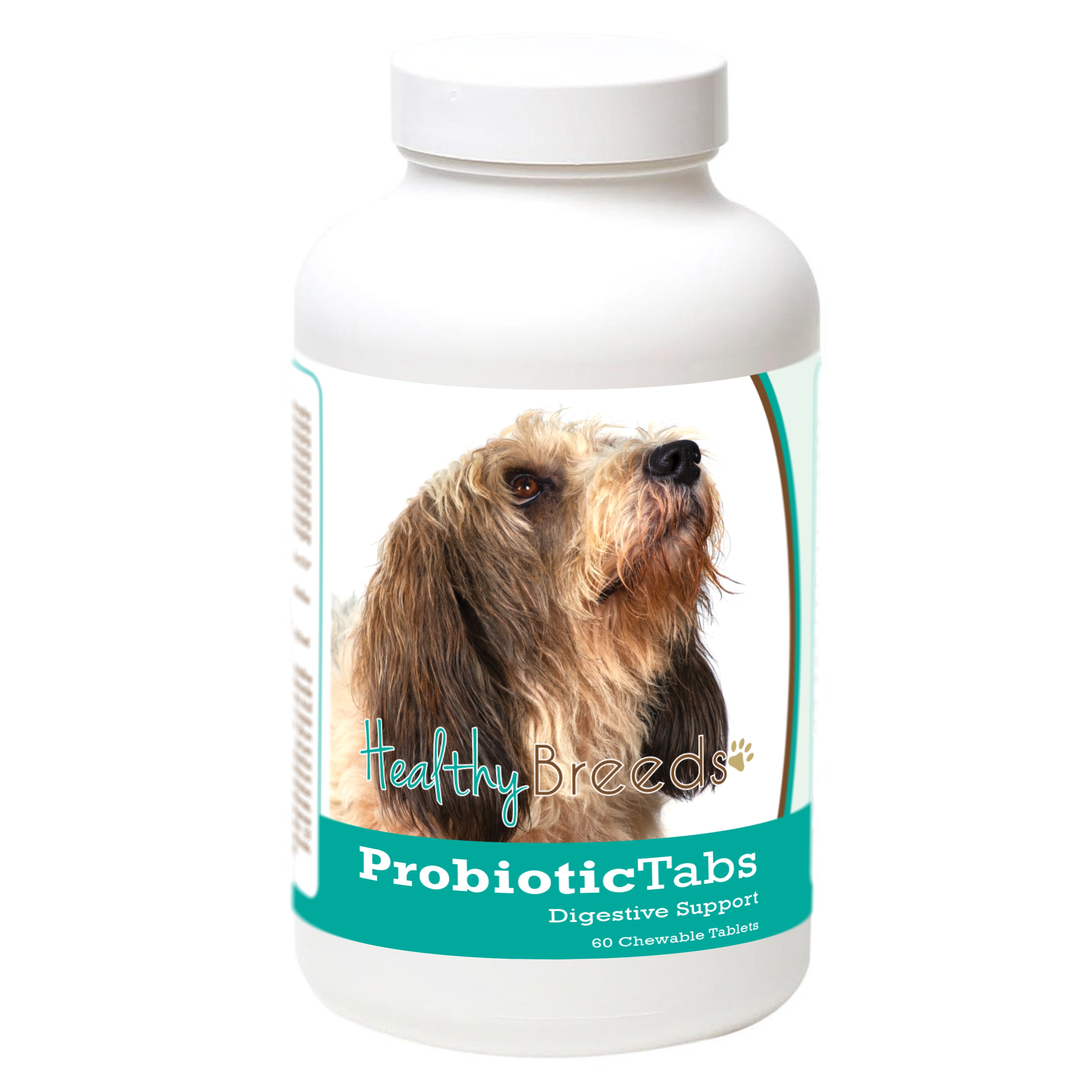 Petits Bassets Griffons Vendeen Probiotic and Digestive Support for Dogs 60 Count