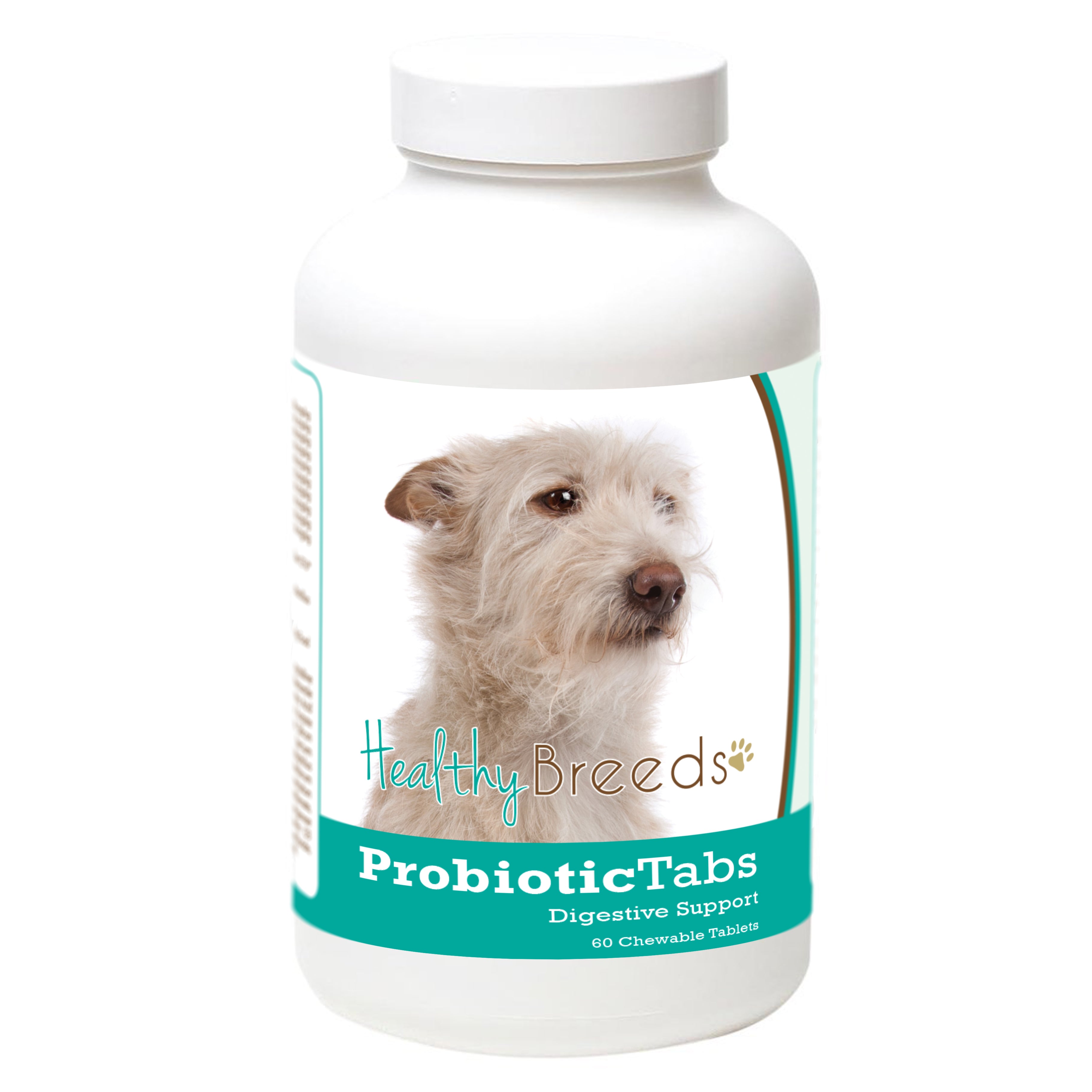 Portuguese Podengo Pequeno Probiotic and Digestive Support for Dogs 60 Count
