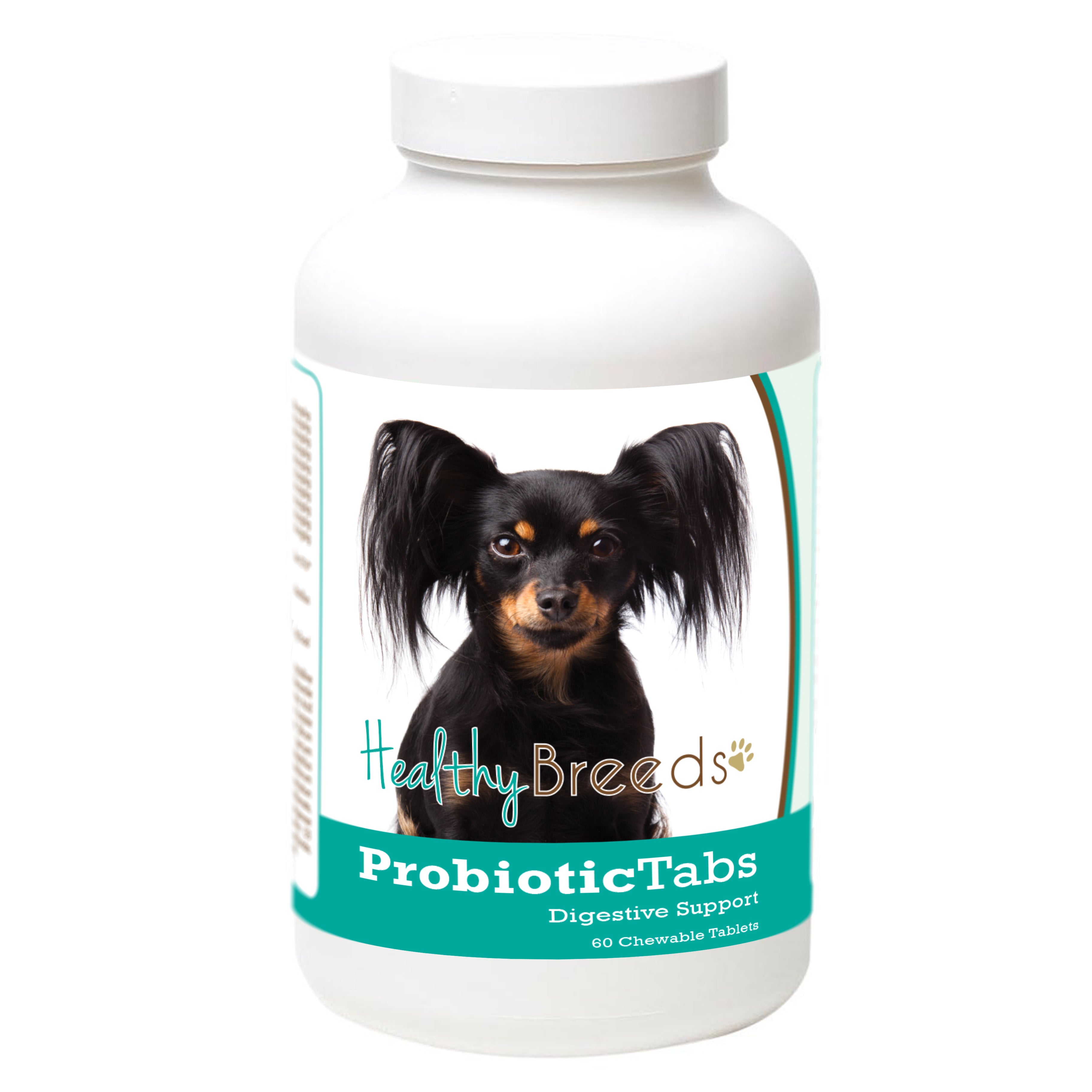 Russian Toy Terrier Probiotic and Digestive Support for Dogs 60 Count