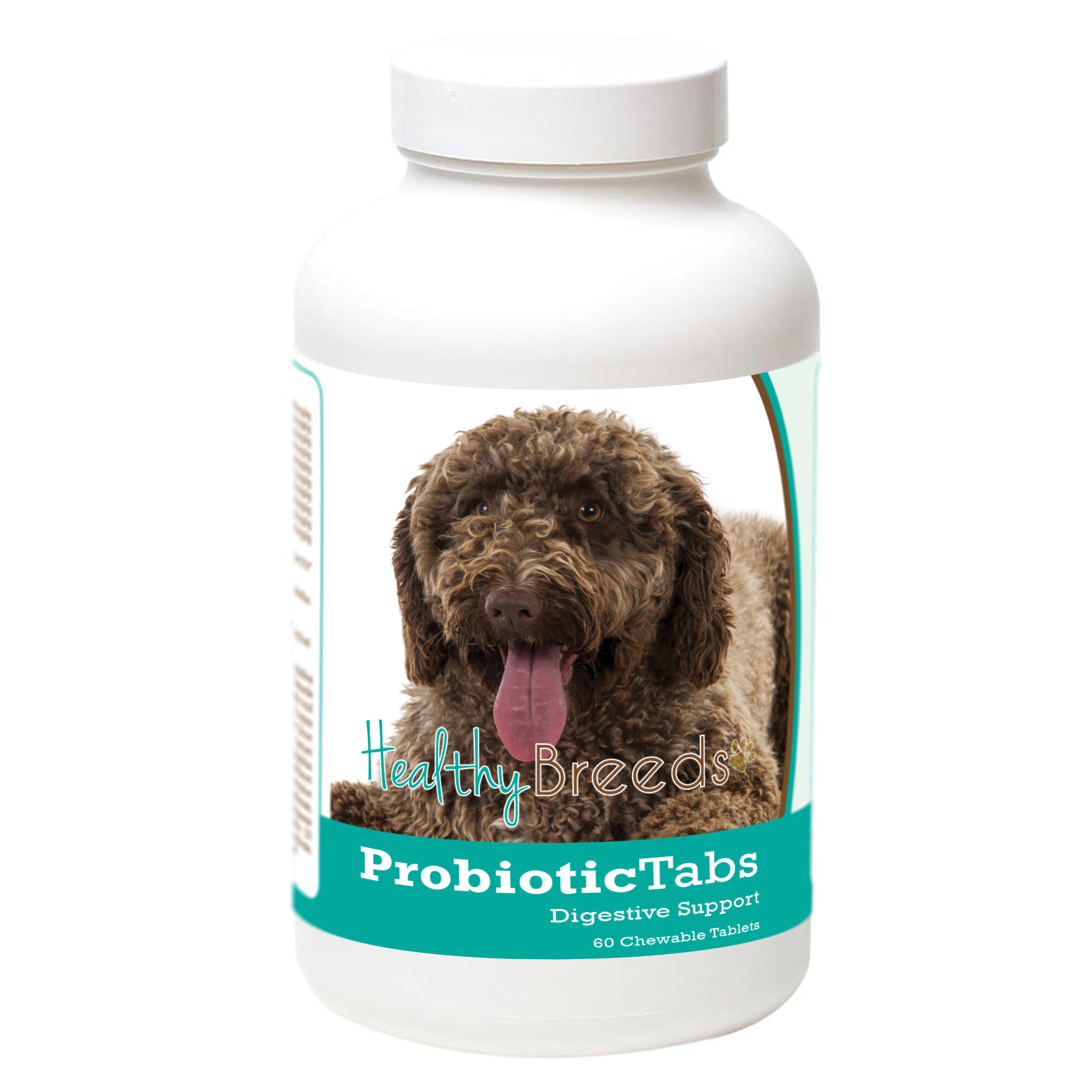 Spanish Water Dog Probiotic and Digestive Support for Dogs 60 Count