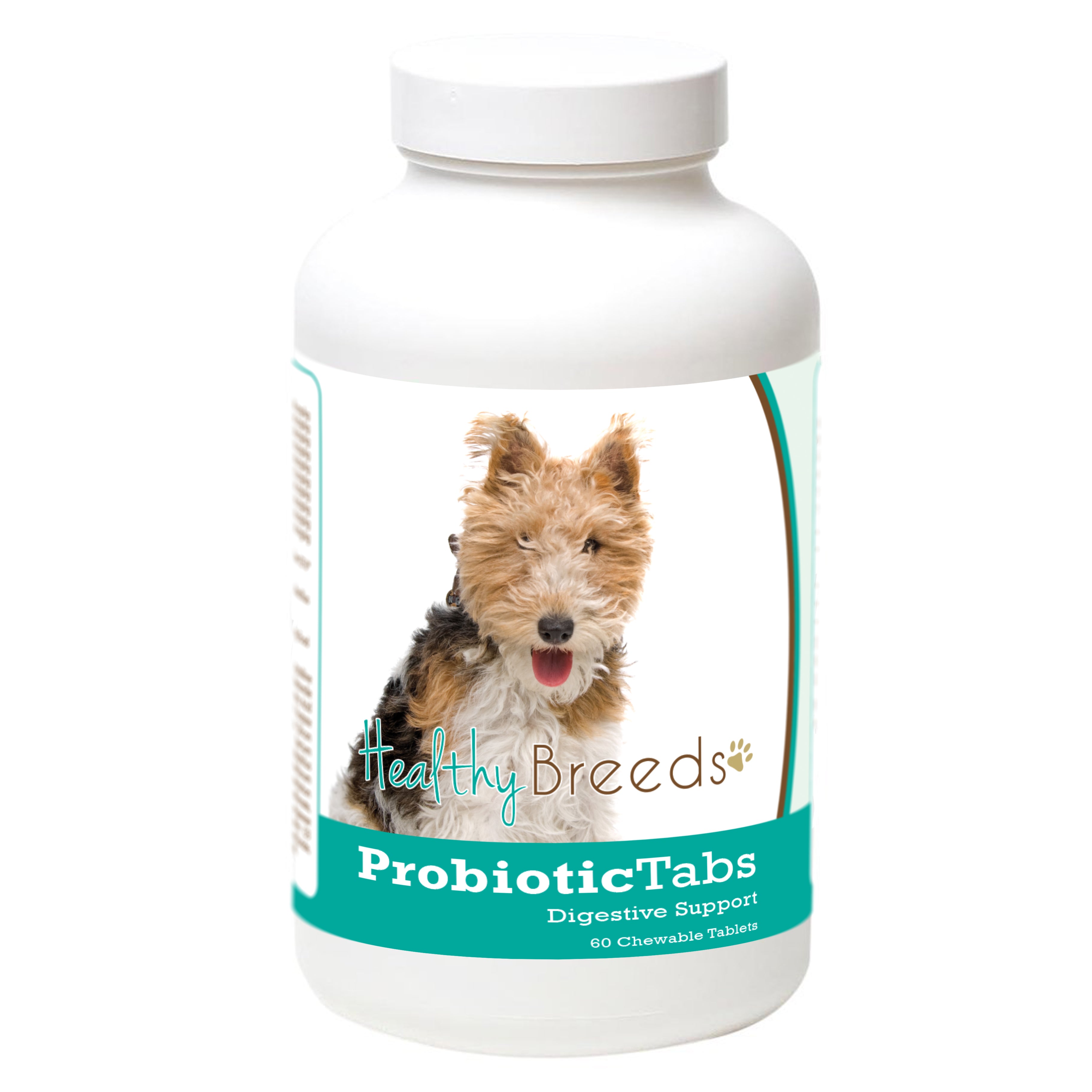 Wire Fox Terrier Probiotic and Digestive Support for Dogs 60 Count