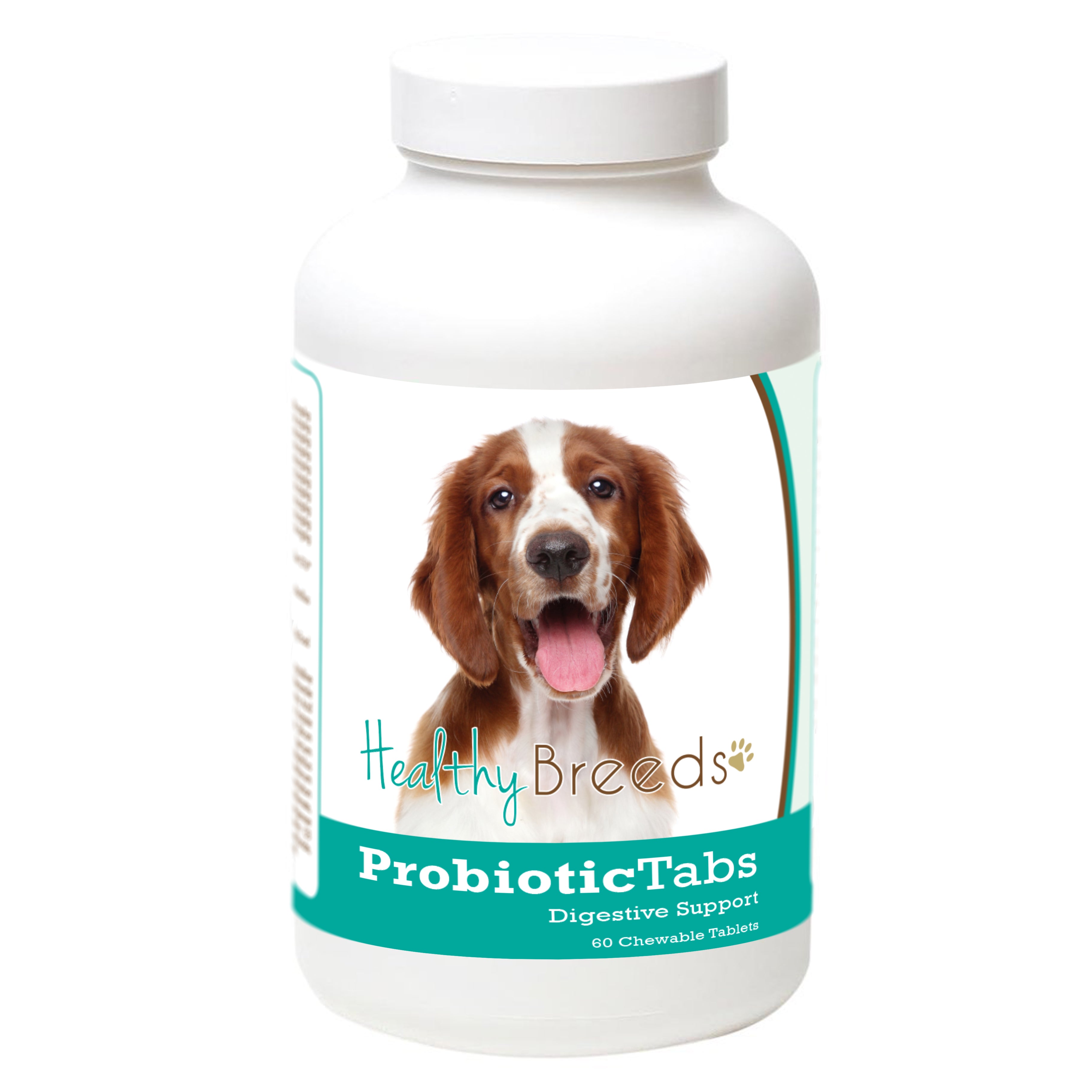 Welsh Springer Spaniel Probiotic and Digestive Support for Dogs 60 Count