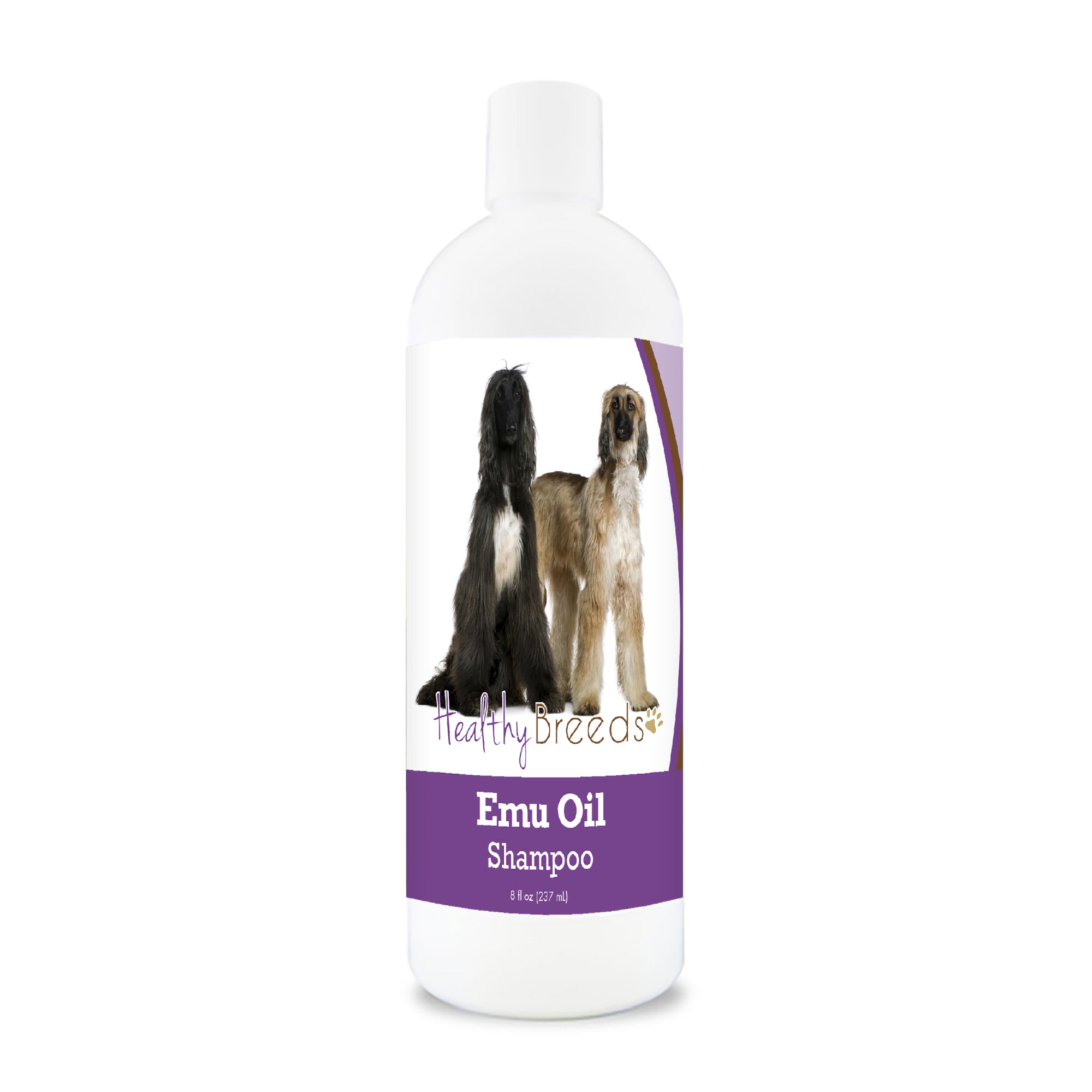 Afghan Hound Emu Oil Shampoo 8 oz